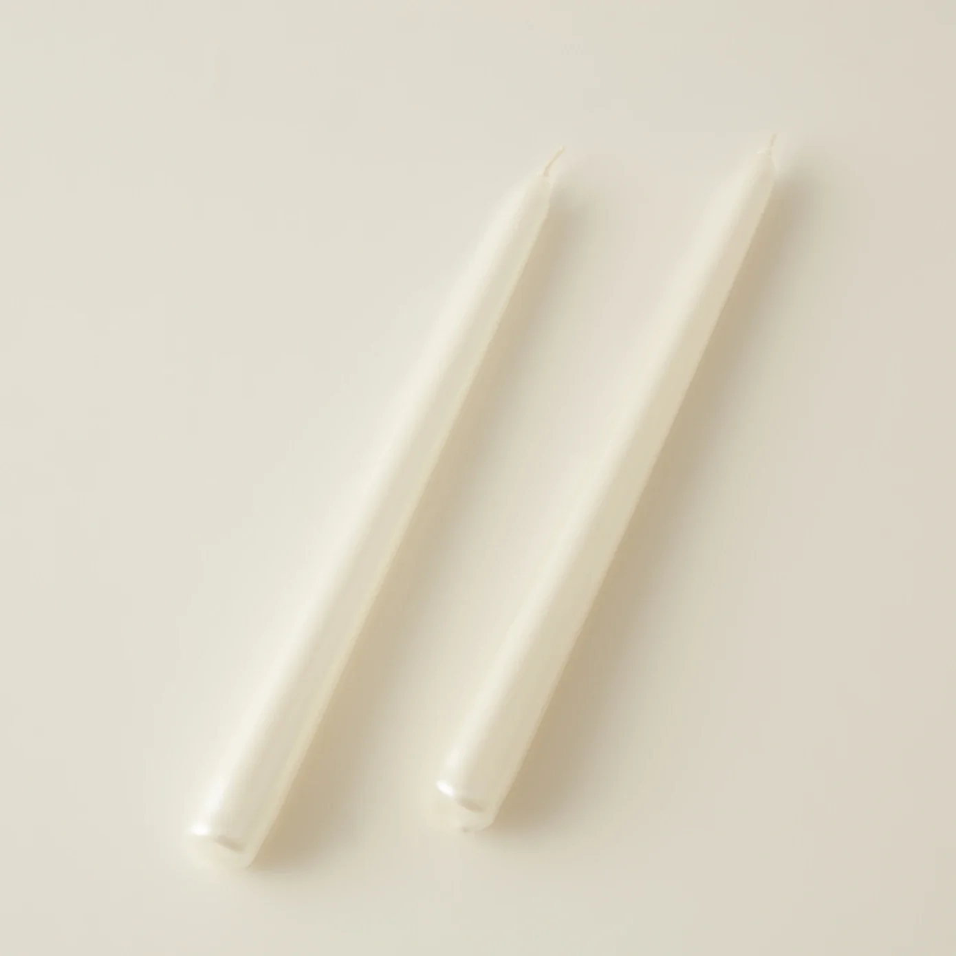 Karaca Home 2-Piece Candle, 24cm, Pearl - Image 2