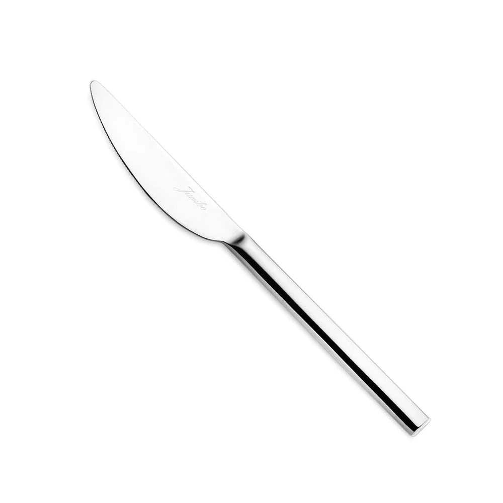 Jumbo 8100 84-Piece Stainless Steel Cutlery Set for 12 People, Silver - Image 9