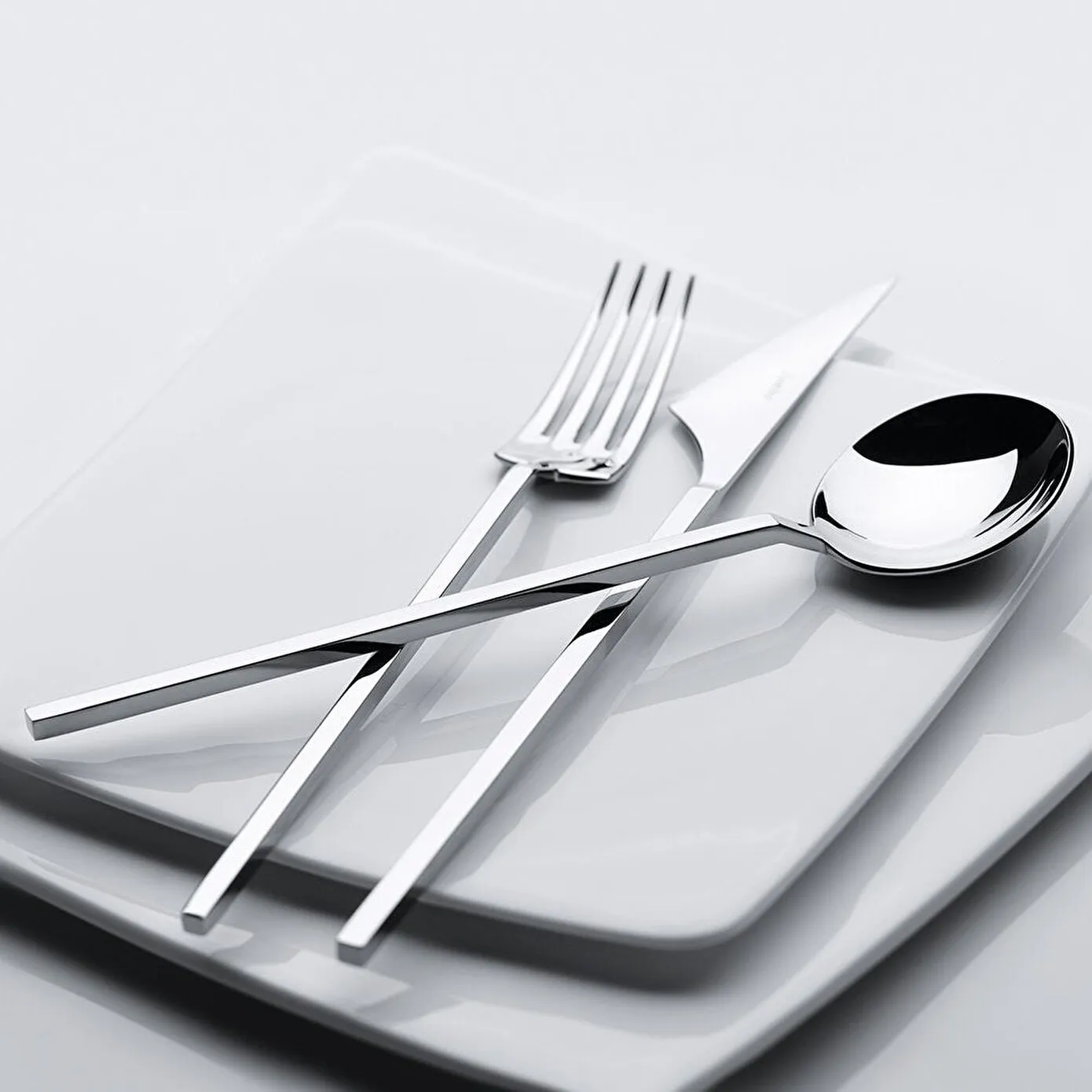 Jumbo 9100 84-Piece Stainless Steel Cutlery Set for 12 People, Silver - Image 6
