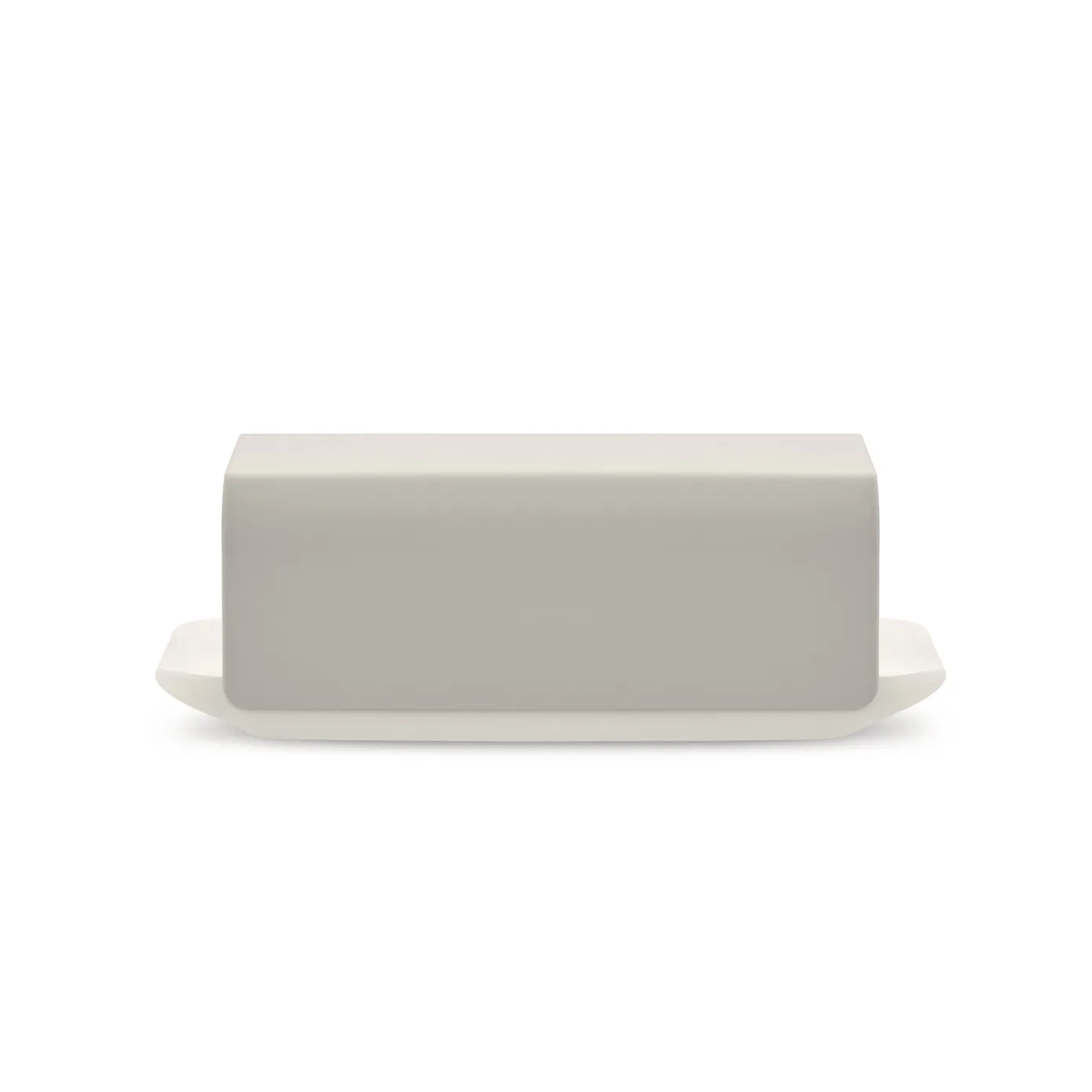 Alessi Mattina Butter Dish, 21cmx10cmx7cm, Warm Grey - Image 3