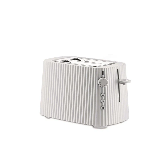 Alessi Plisse Toaster, 775-925W, White - Image 6