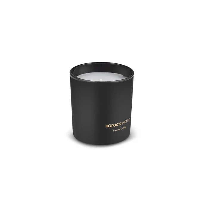 Amber Blossom Scented Candle 8x9.5cm, Red - Image 5