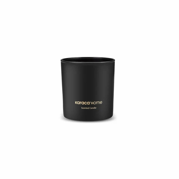 Amber Blossom Scented Candle 8x9.5cm, Red - Image 6
