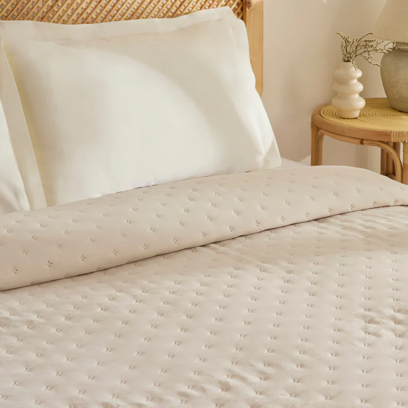 Karaca Home Breezy Bedspread, Single, Beige - Image 5