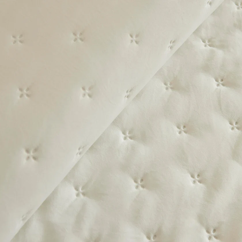 Karaca Home Breezy Bedspread, Single, Ecru - Image 5