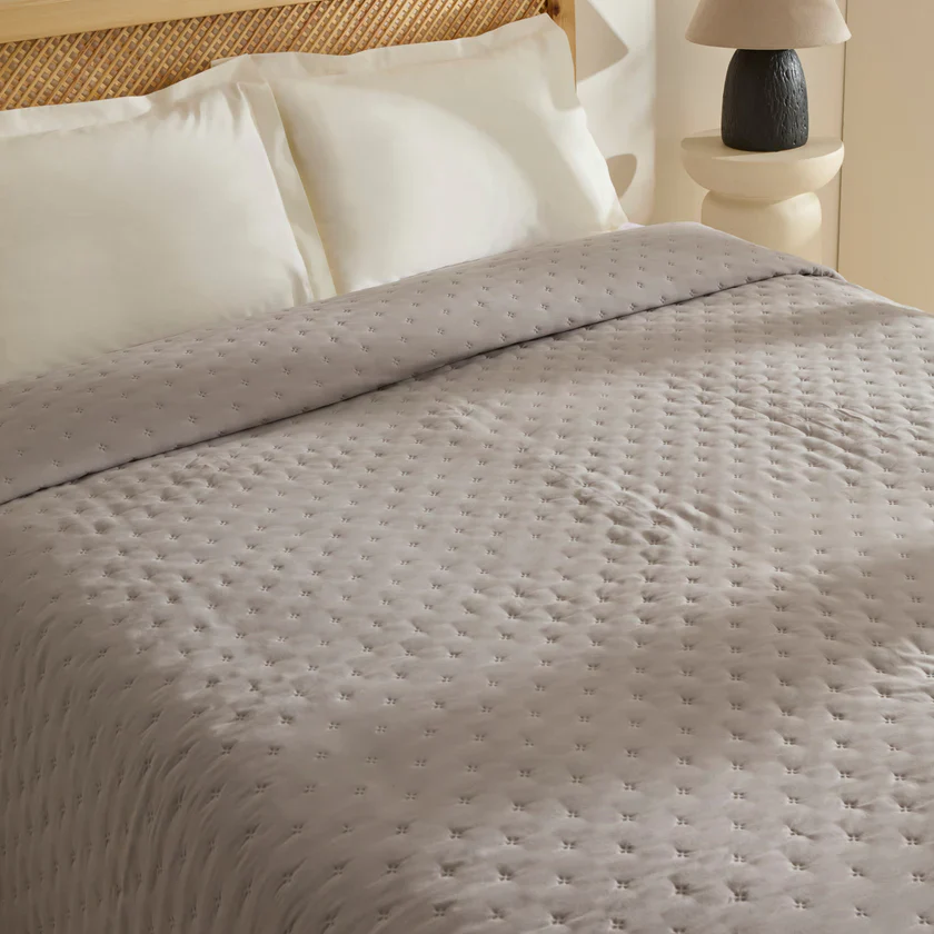 Karaca Home Breezy Bedspread, Single, Grey - Image 4