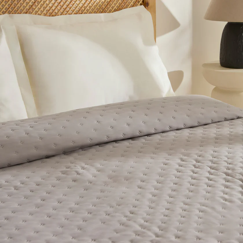 Karaca Home Breezy Bedspread, Single, Grey - Image 5