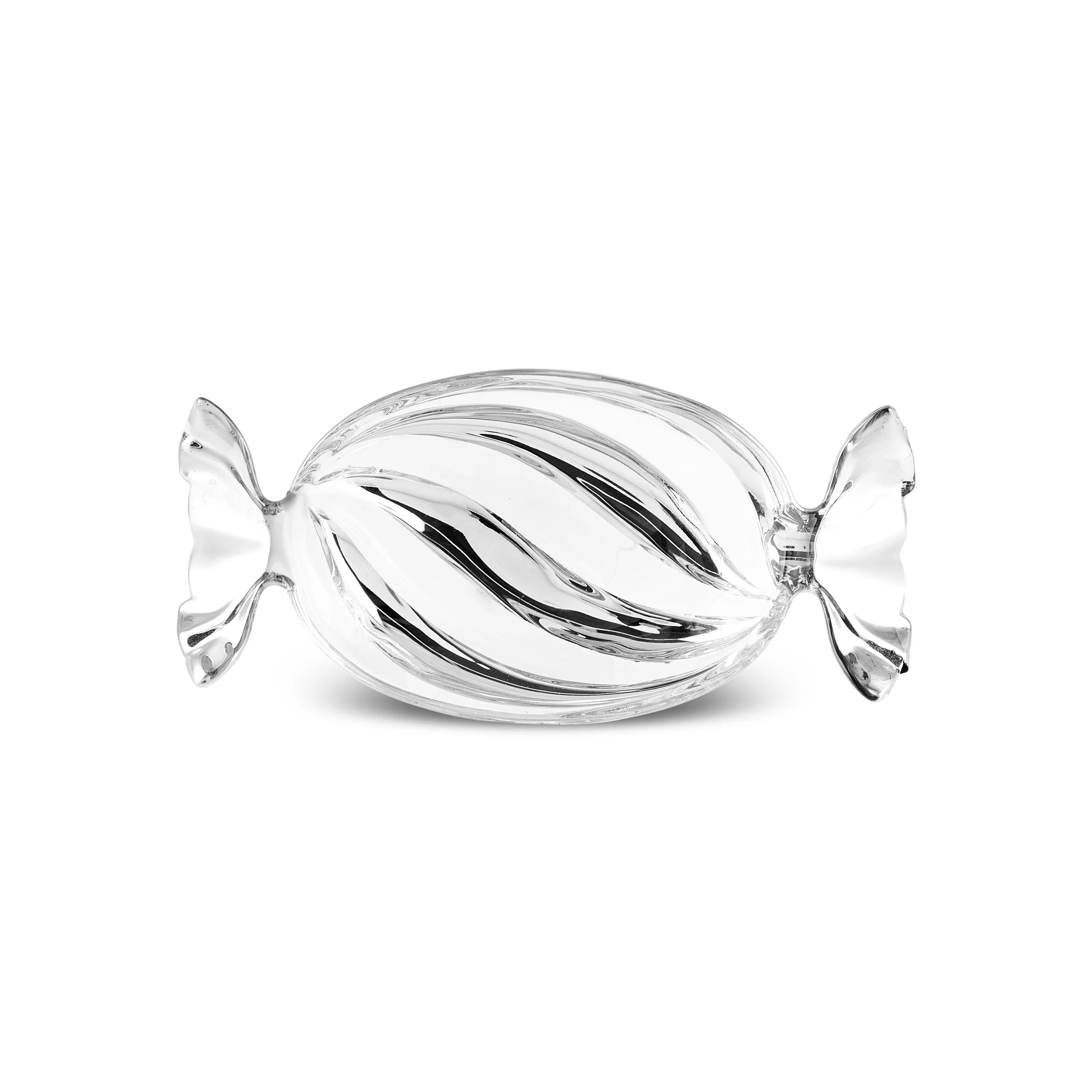 Karaca Candy Glass Decorative Plate, 20cm, Silver - Image 5