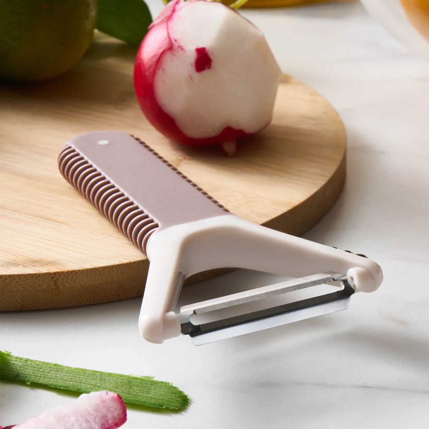 Crick Crack Harmony Stainless Steel 2 in 1 Peeler, Multi - Image 3