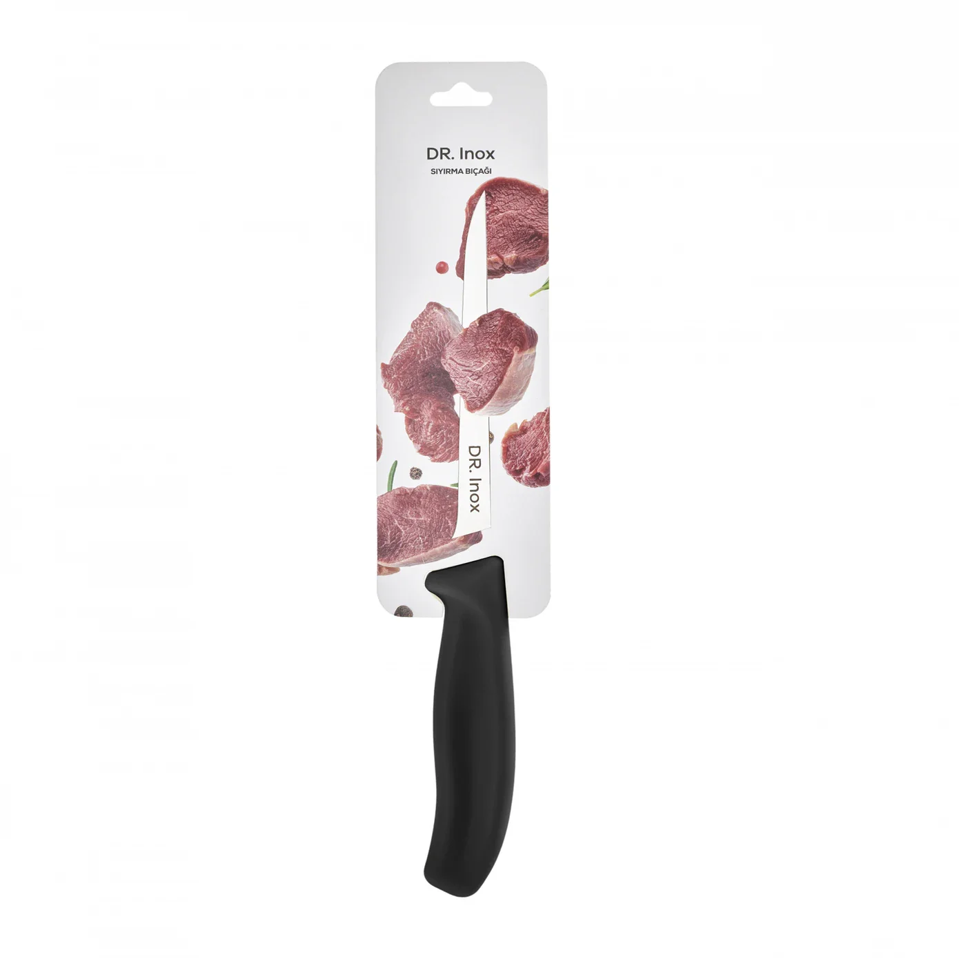 Dr.Inox Stainless Steel Boning Knife, 28cm, Black - Image 5