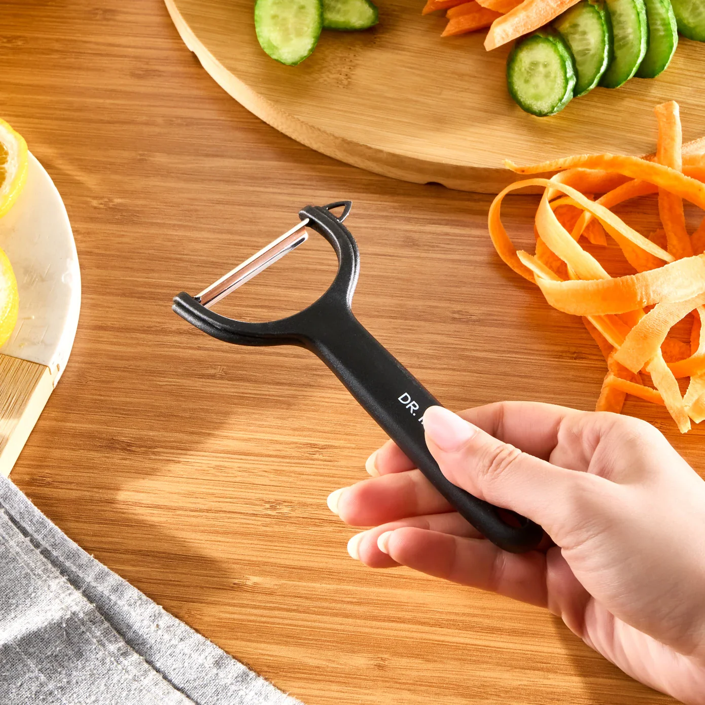 Dr.Inox Plain Peeler, Black - Image 2