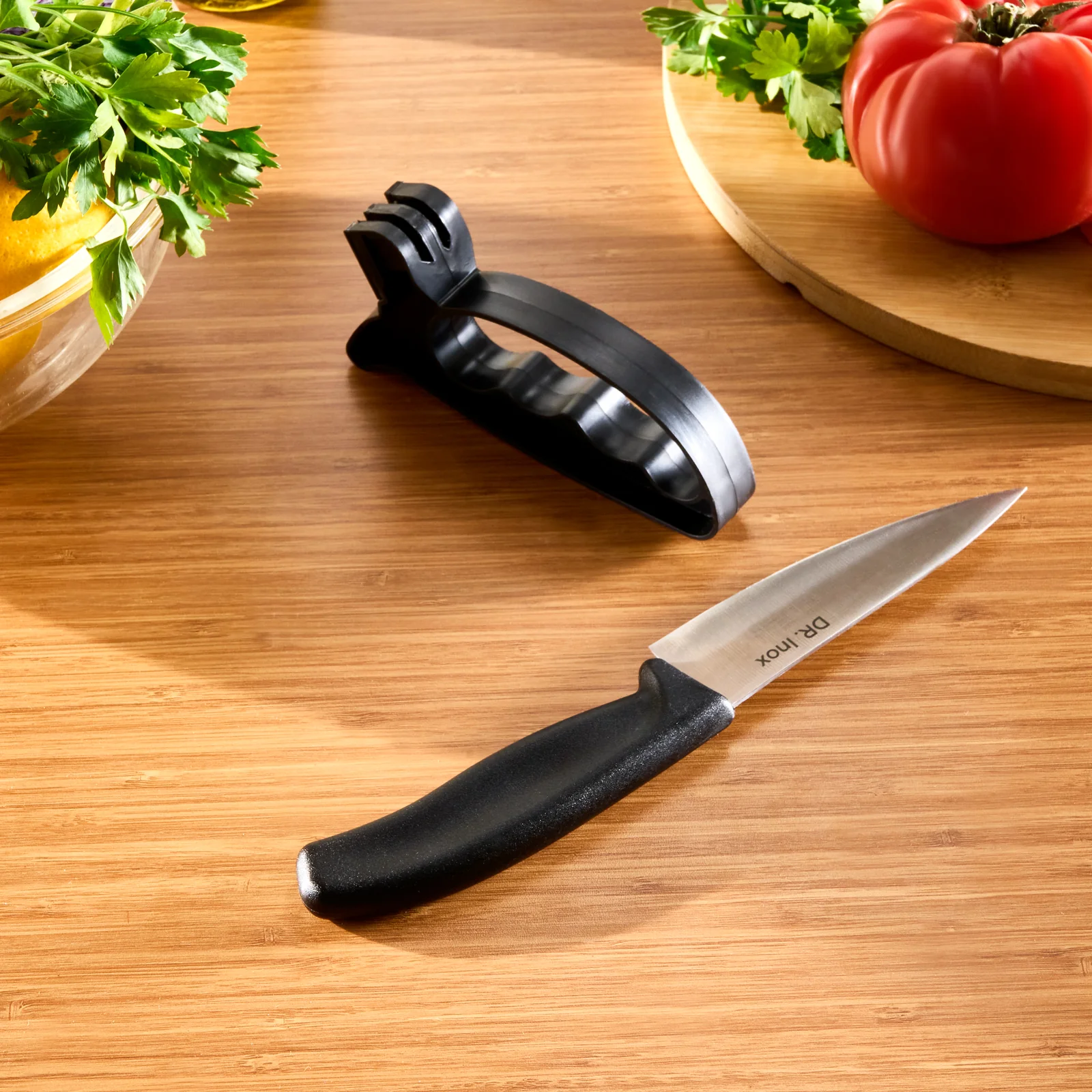 Dr.Inox Sharpener, Black
