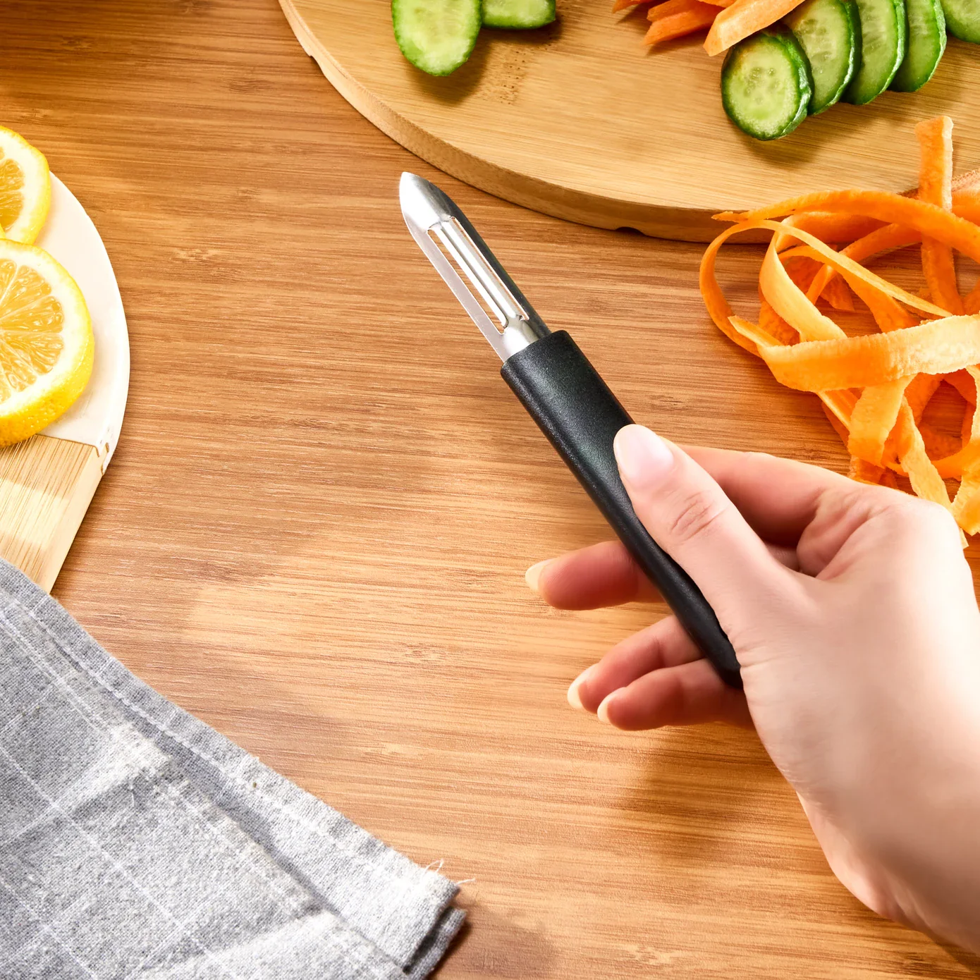 Dr.Inox Side Peeler, Black - Image 2