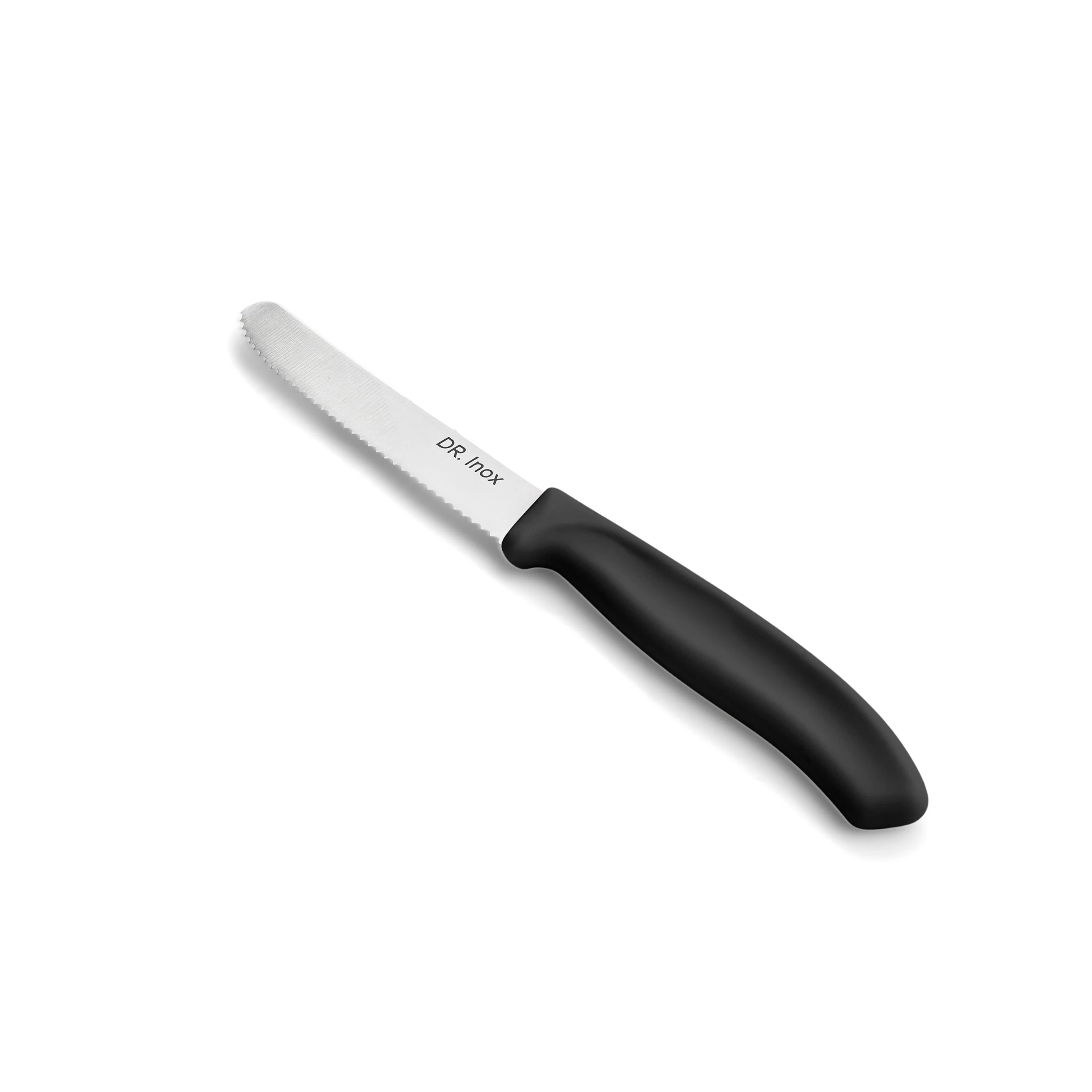 Dr.Inox Stainless Steel Tomato Knife, 22cm, Black - Image 5