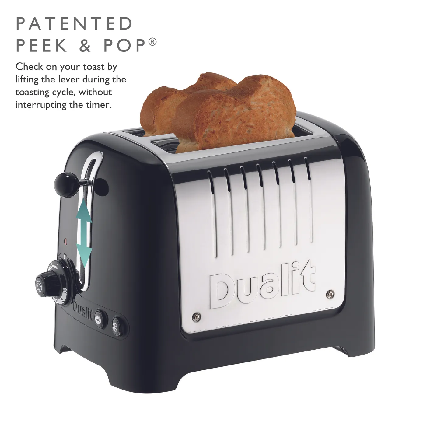 Dualit Black Toaster, 1000W - Image 4