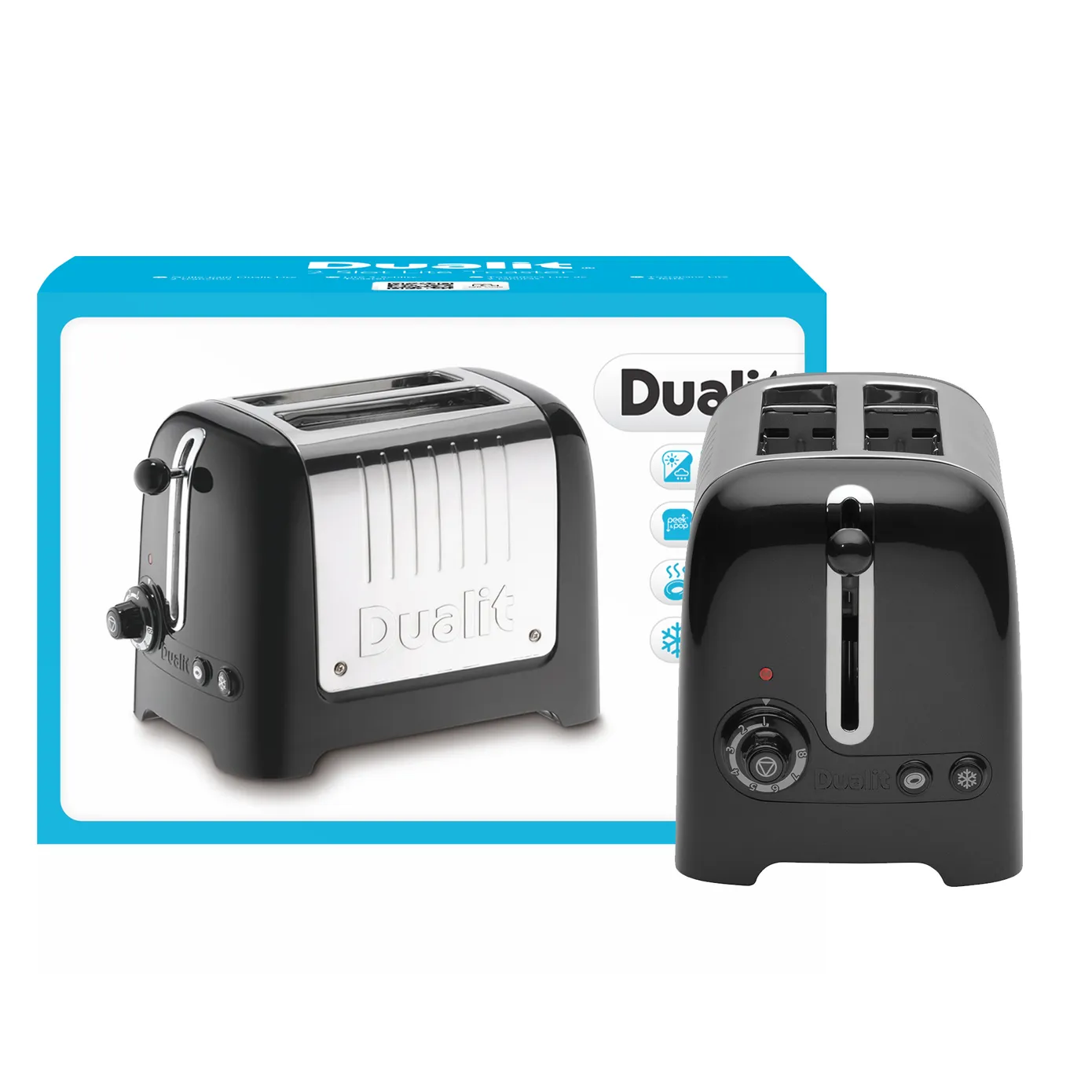 Dualit Black Toaster, 1000W - Image 9