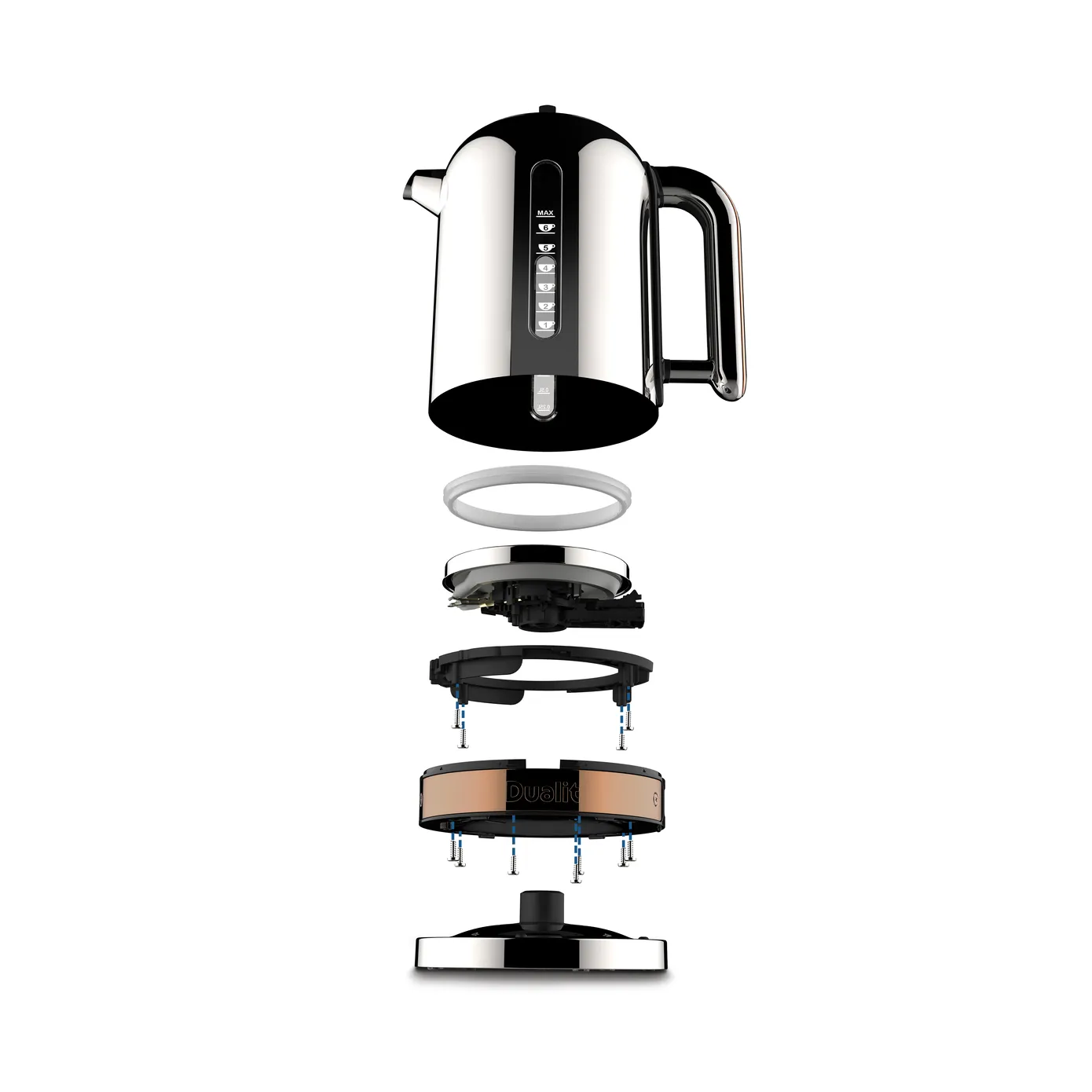 Dualit Classic Kettle, 1.7L, Copper - Image 5