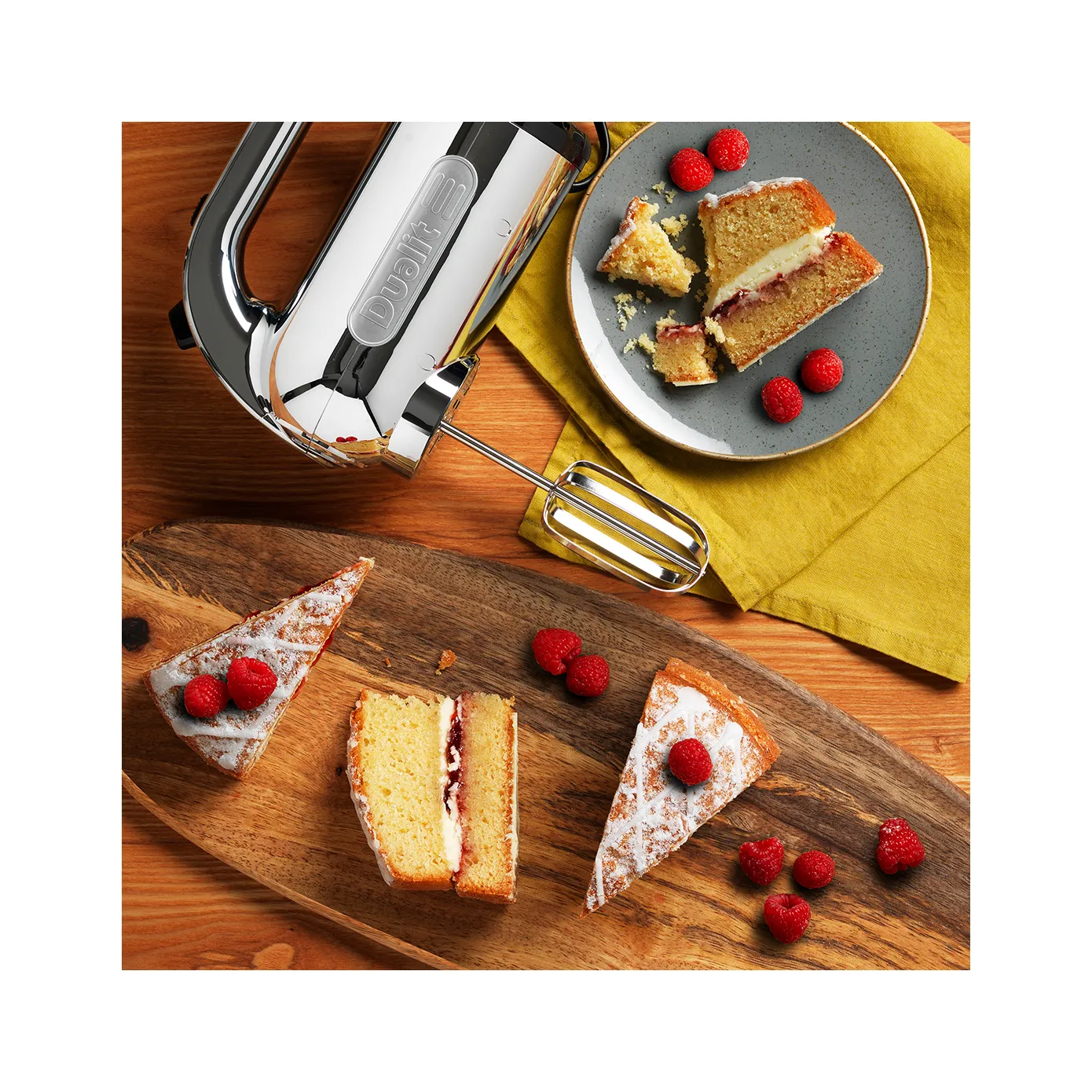 Dualit Hand Mixer, 1L, 1000W, Chrome - Image 3