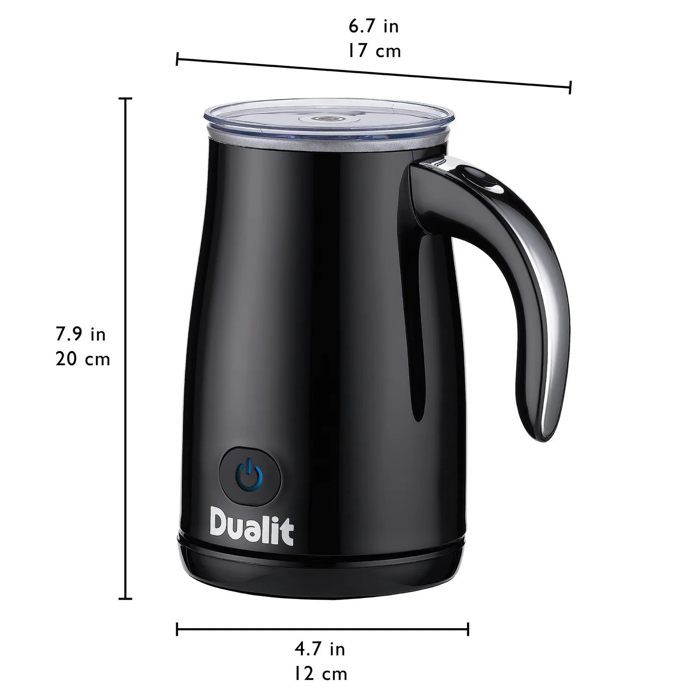 Dualit Milk Frother, 320ml, Black - Image 6