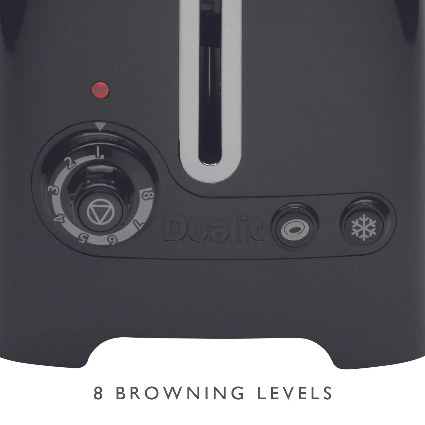 Dualit Silver Black Toaster, 1100W - Image 5