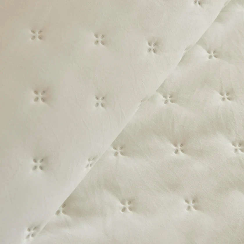 Karaca Home Fiona Bedspread Set, Double, Ecru - Image 3