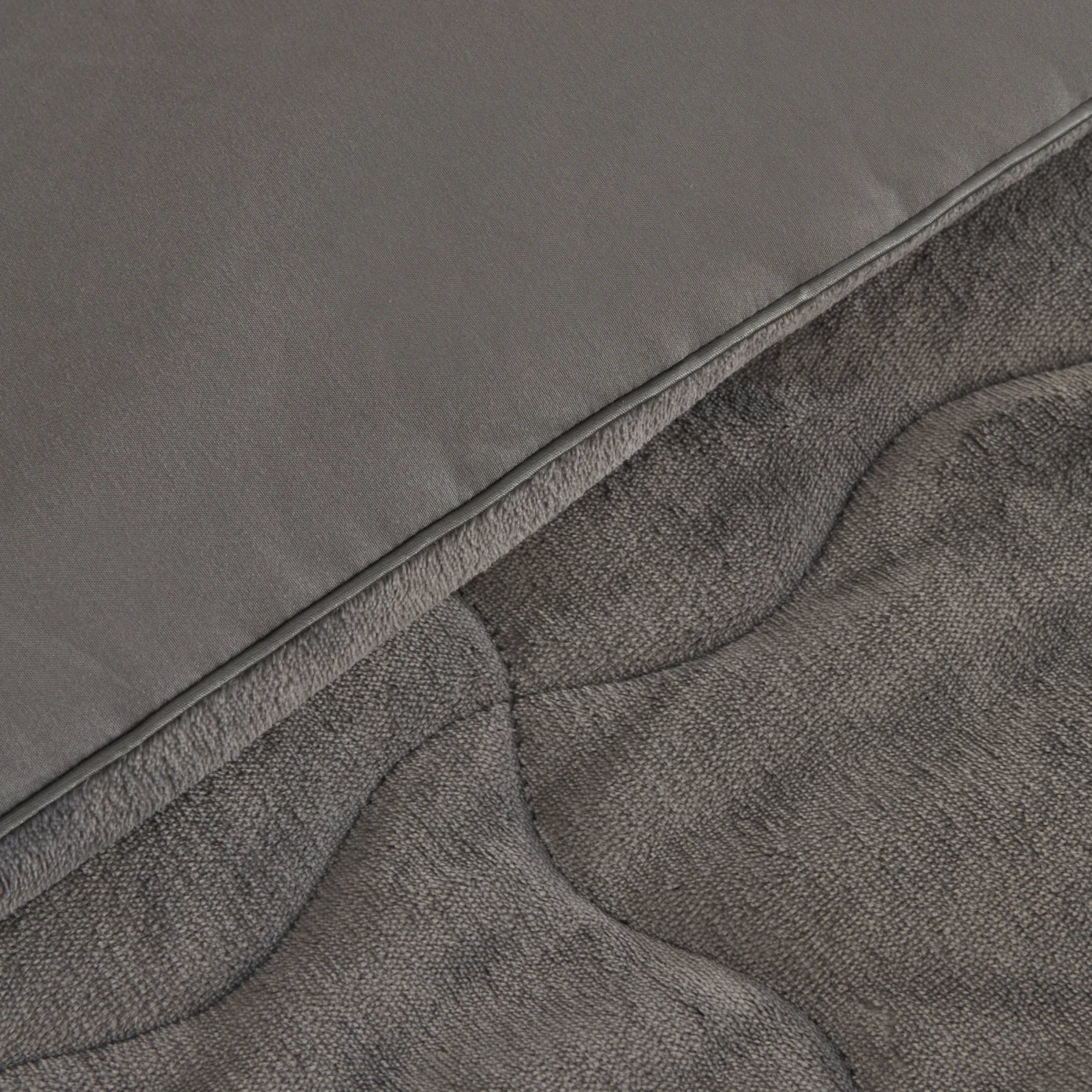 Karaca Home Flufy Comfort Bedding Set, Single, Anthracite - Image 3