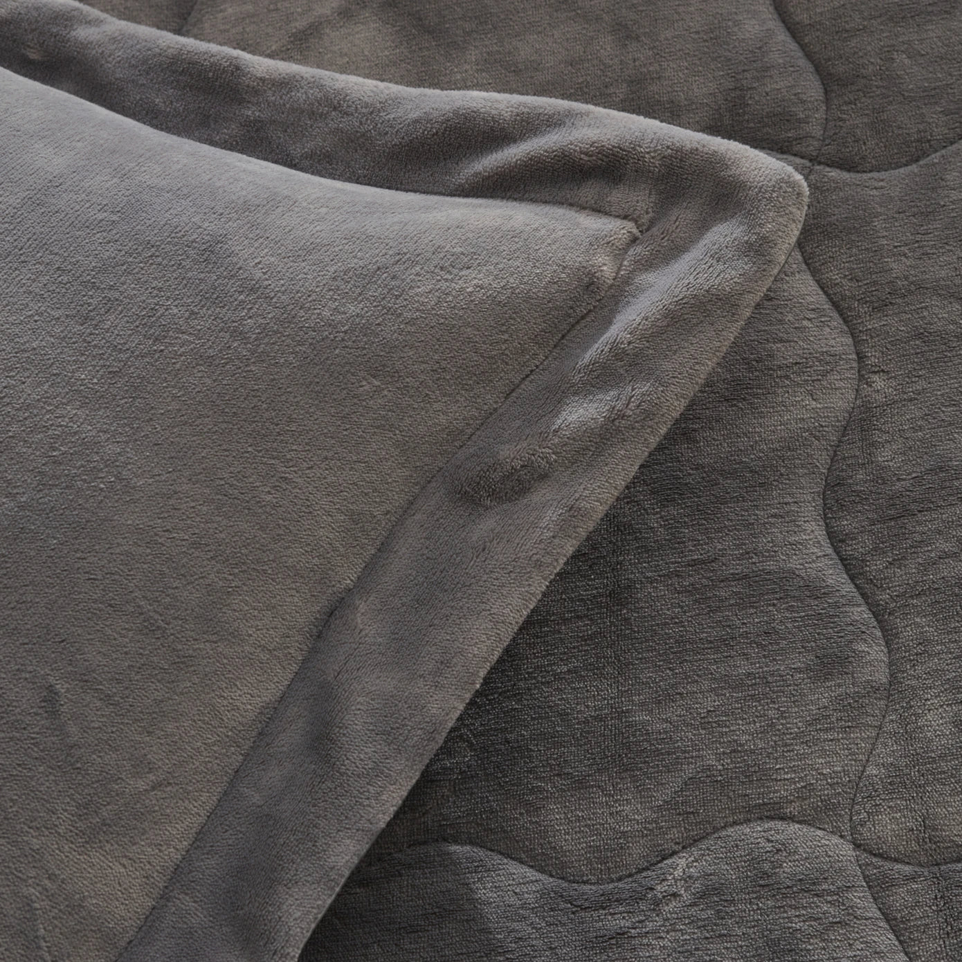 Karaca Home Flufy Comfort Bedding Set, Single, Anthracite - Image 4