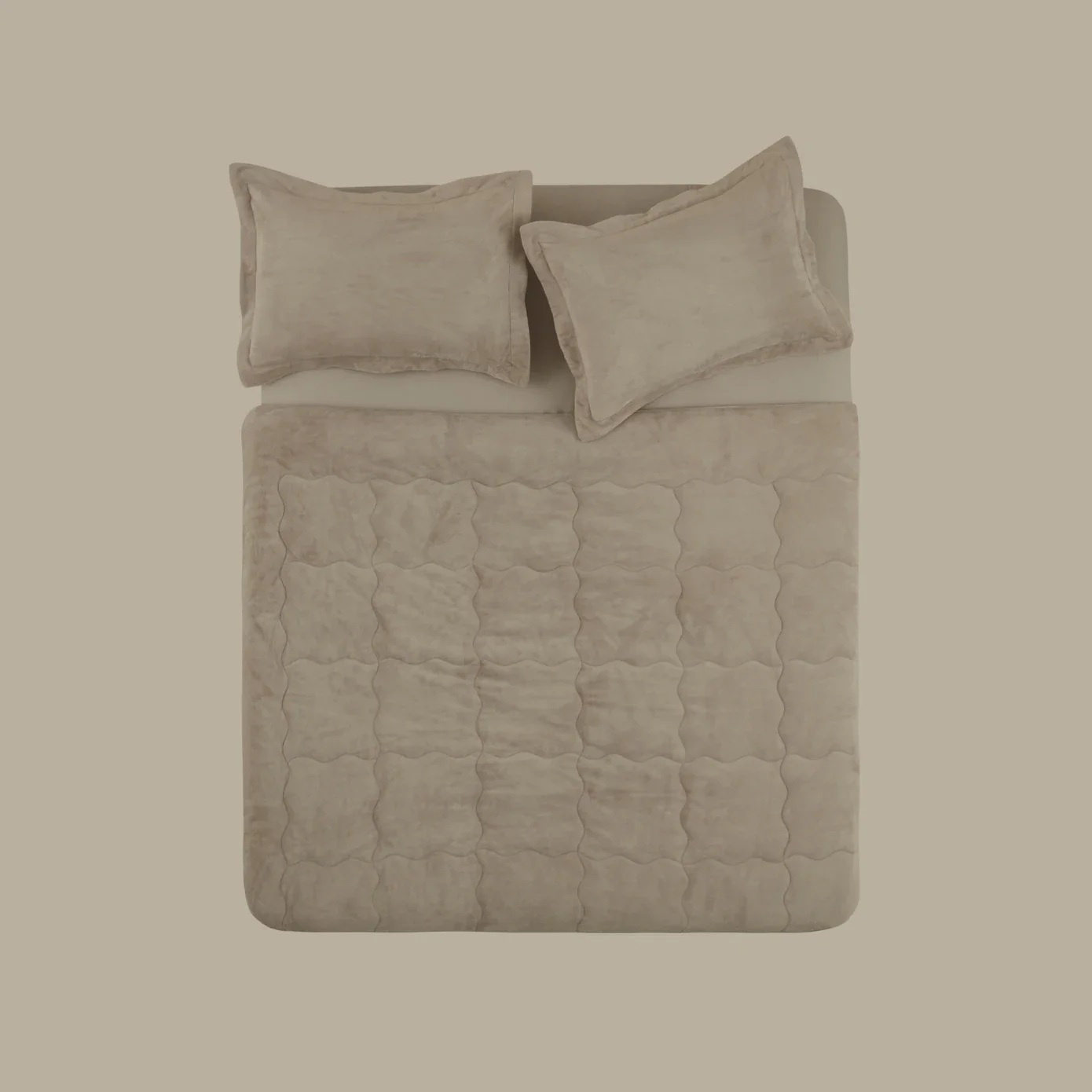 Karaca Home Flufy Comfort Bedding Set, Single, Beige - Image 5