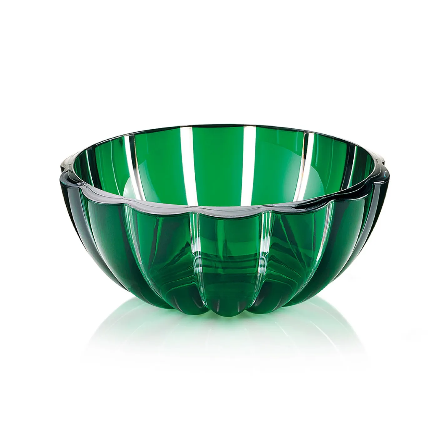 Guzzini Dolce Vita Salad Bowl, 30cm, Green