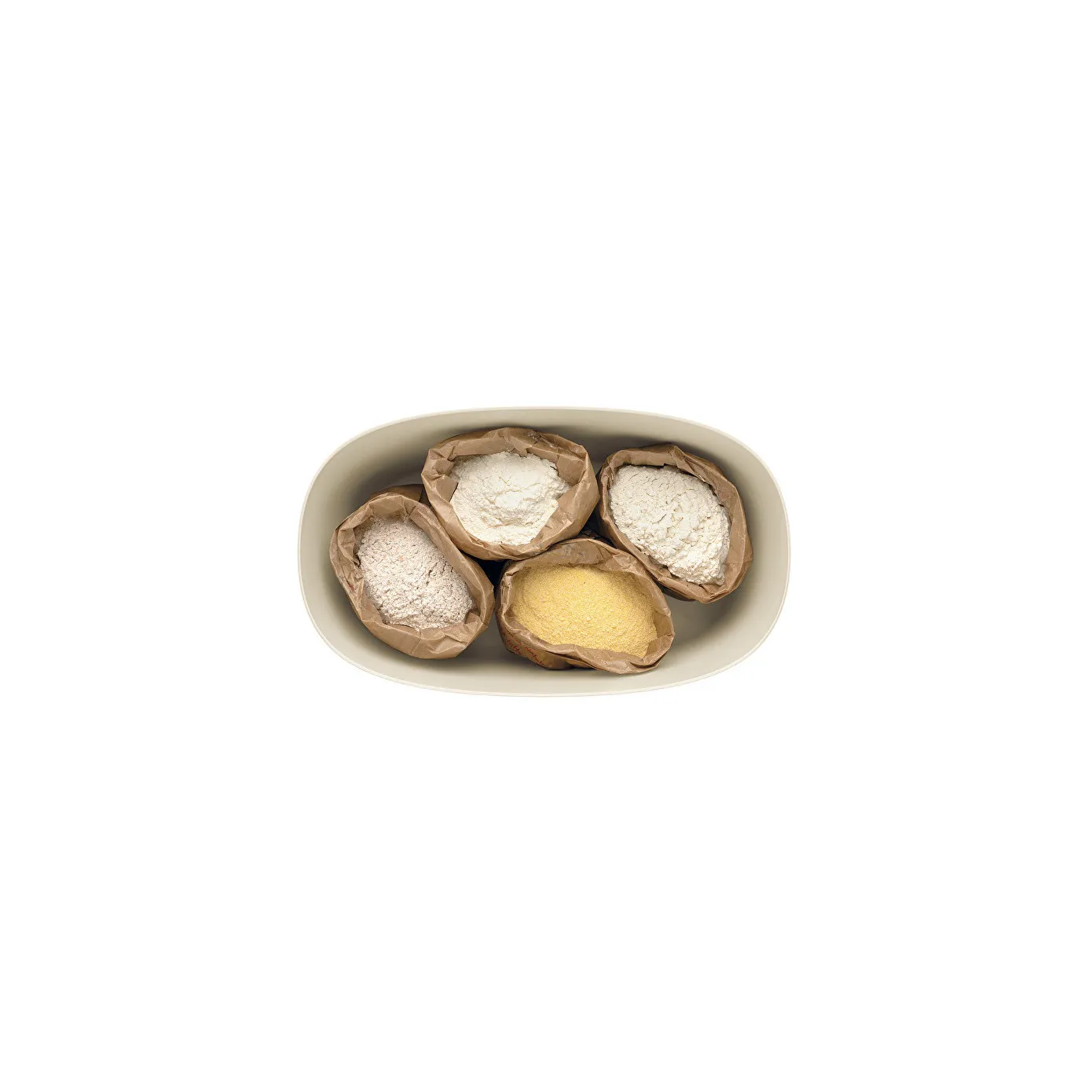 Guzzini Tierra Bread Box, 39.2cmx23.2cm, Light Cream - Image 8