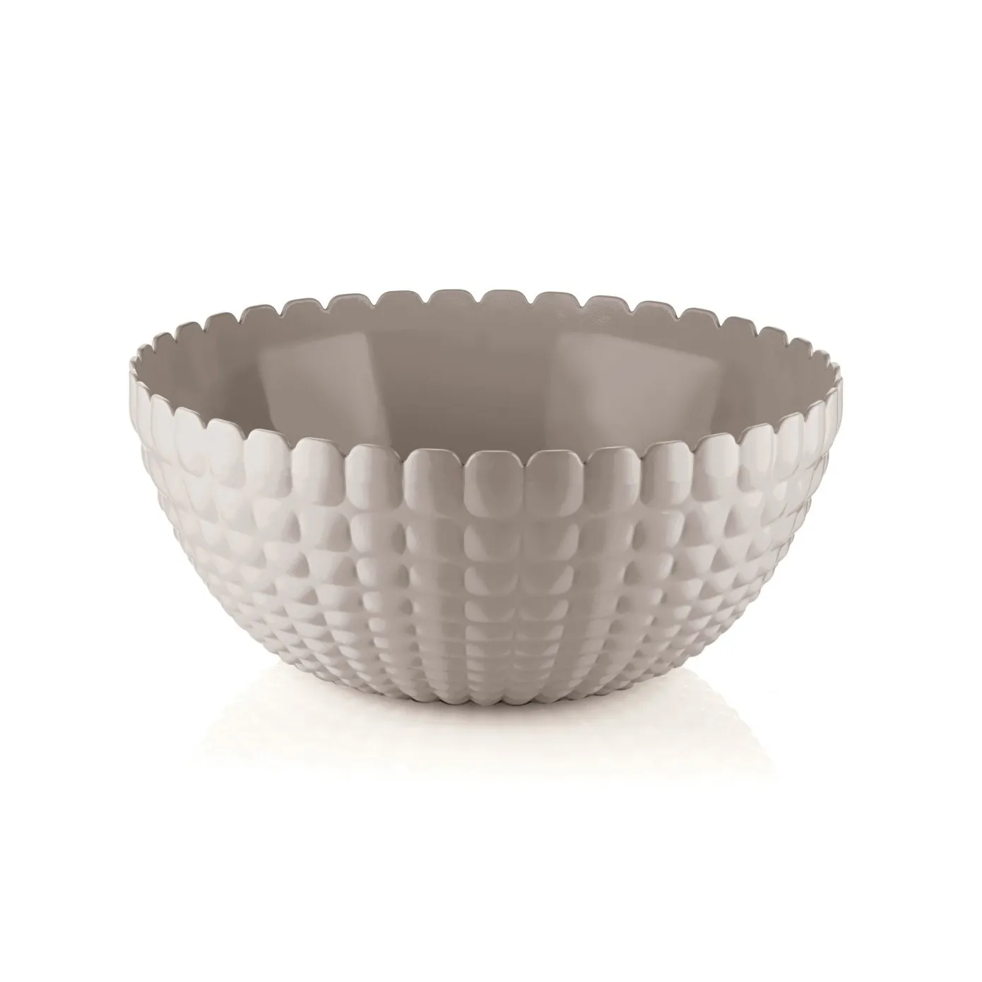 Guzzini Tiffany Salad Bowl, 30cmx13cm, Taupe - Image 2