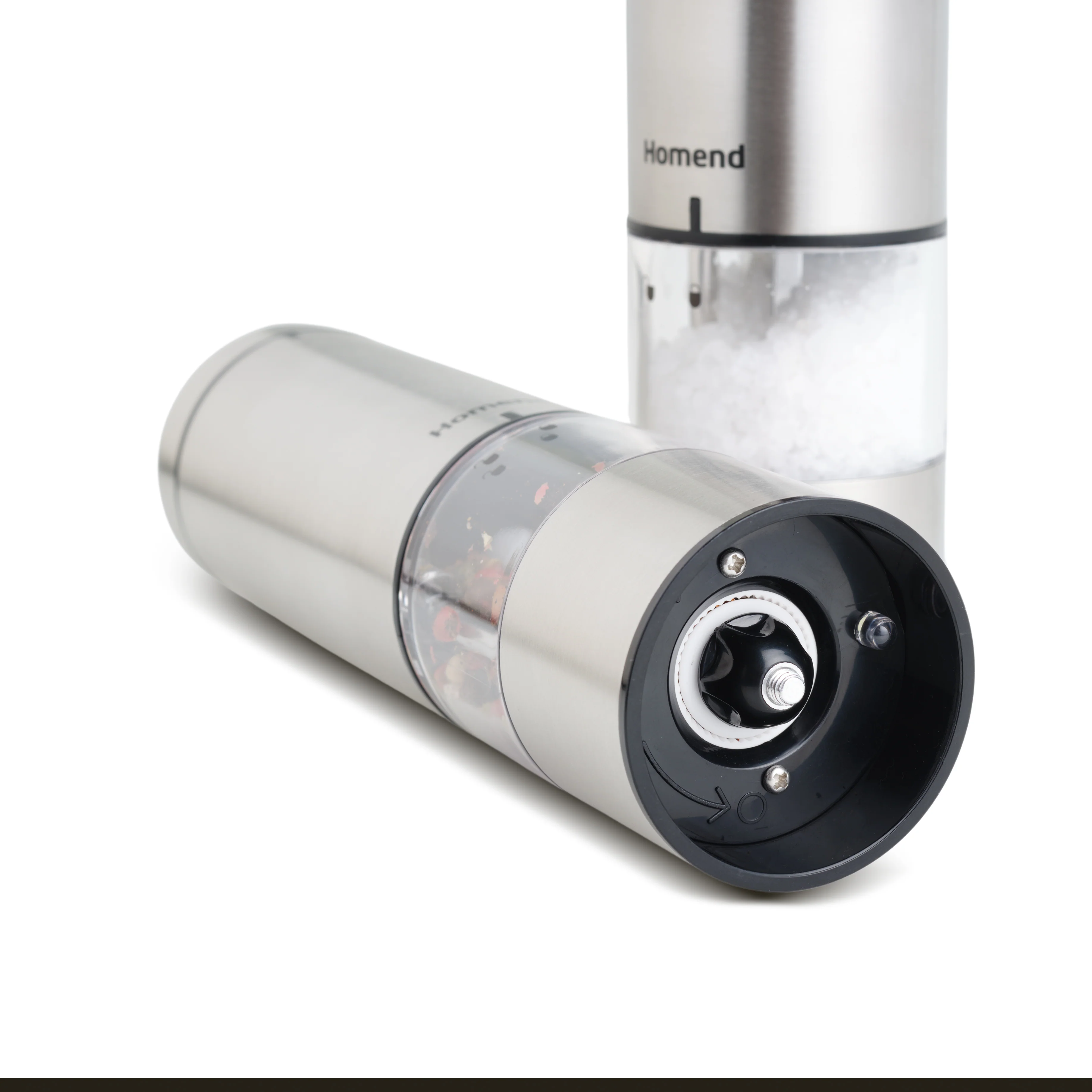 Homend Grindgo 6005UK Electric Salt & Pepper Grinder, Grey - Image 7