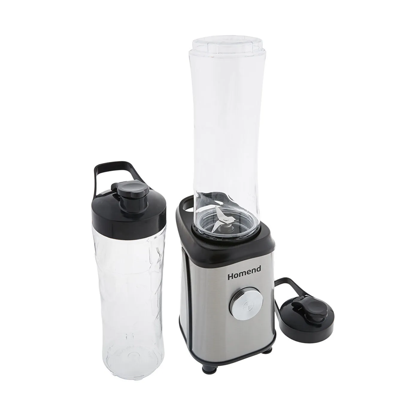 Homend Mixfresh 7010UK Dishwasher Safe, Stainless Steel Blender & Smoothie Maker, Two 600ML BPA Free Portable Bottles, Inox Black - Image 13