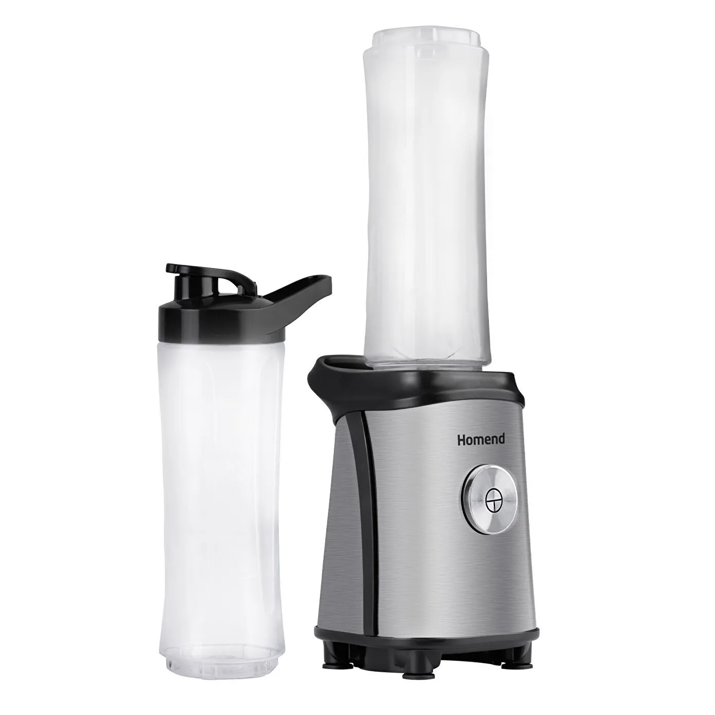 Homend Mixfresh 7010UK Dishwasher Safe, Stainless Steel Blender & Smoothie Maker, Two 600ML BPA Free Portable Bottles, Inox Black - Image 14