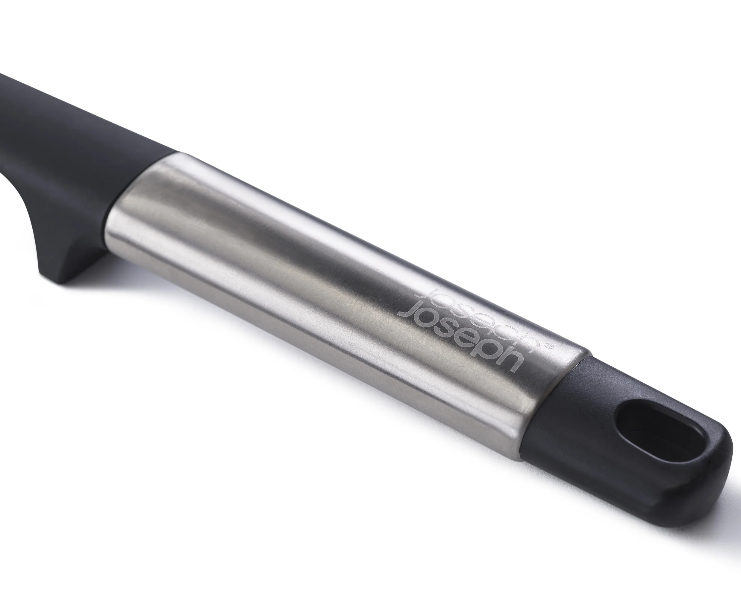 Joseph Joseph Elevate Stainless Steel Silicone Slotted Turner, Black Grey - Image 5