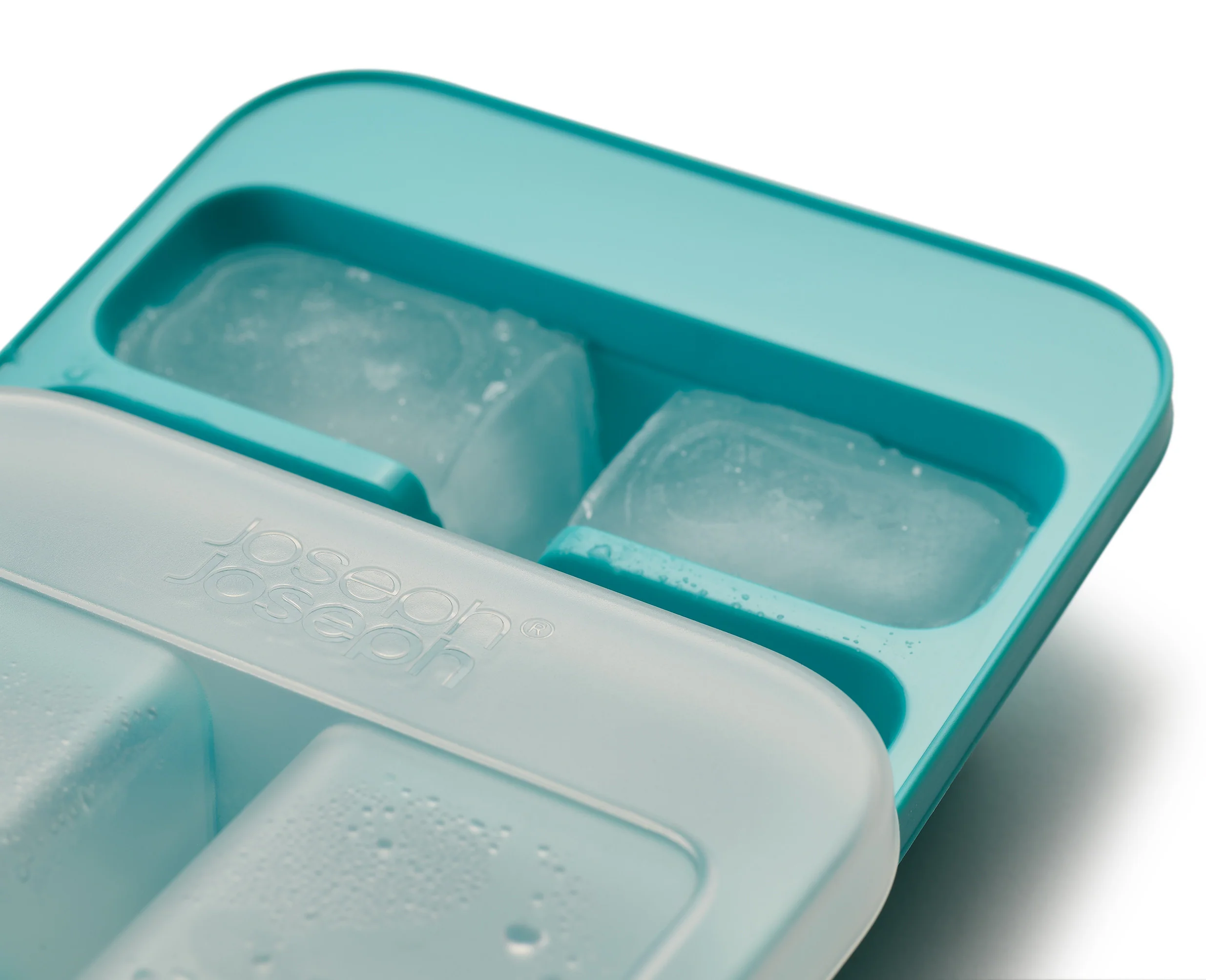 Joseph Joseph Flow Easy-fill Blue Ice-cube Trays, Blue - Image 10