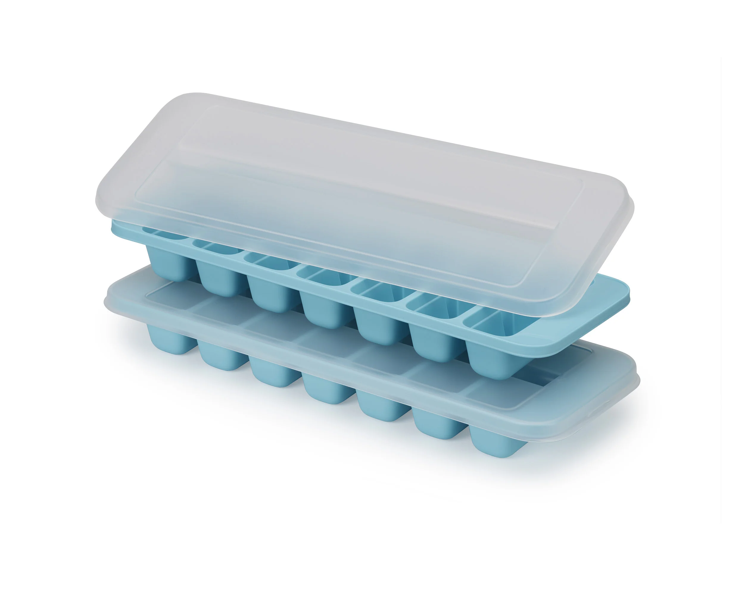 Joseph Joseph Flow Easy-fill Blue Ice-cube Trays, Blue - Image 3