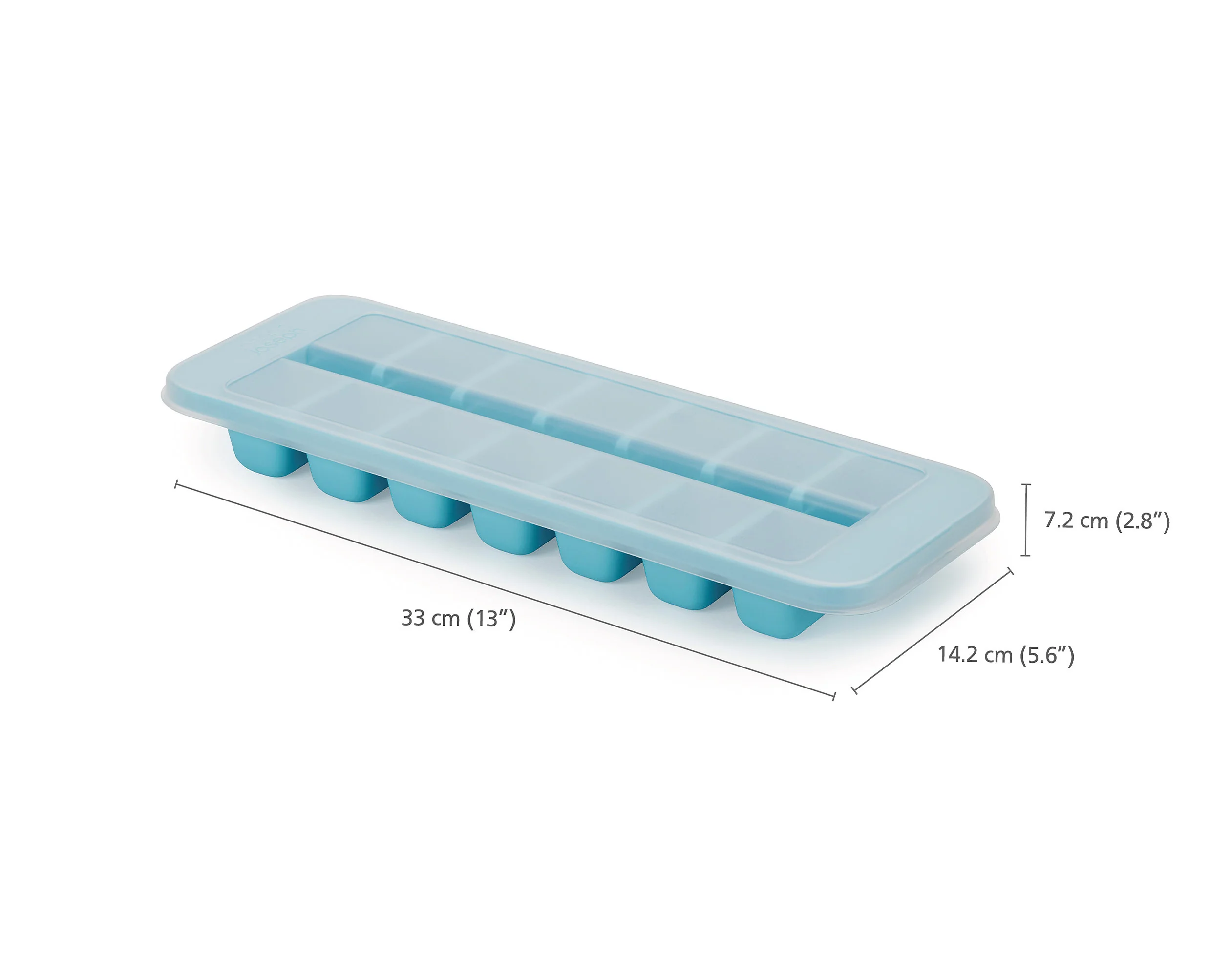 Joseph Joseph Flow Easy-fill Blue Ice-cube Trays, Blue - Image 7