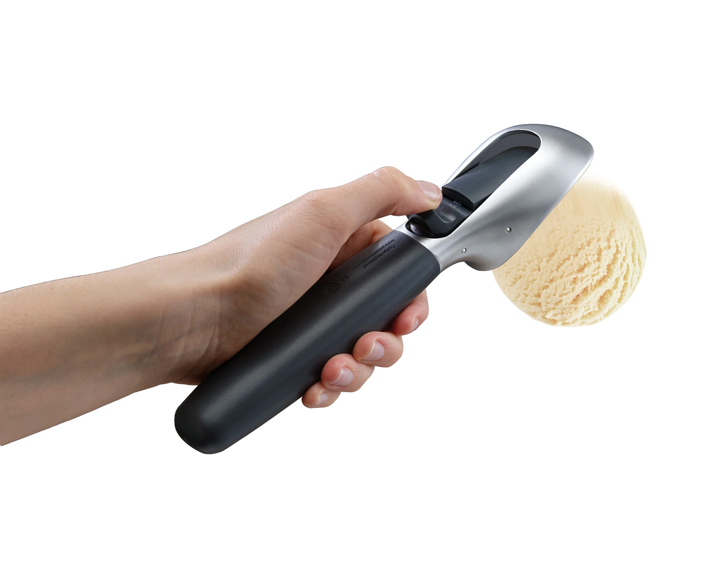 Joseph Joseph Elevate Grey Ice-cream Scoop, Grey Black - Image 6