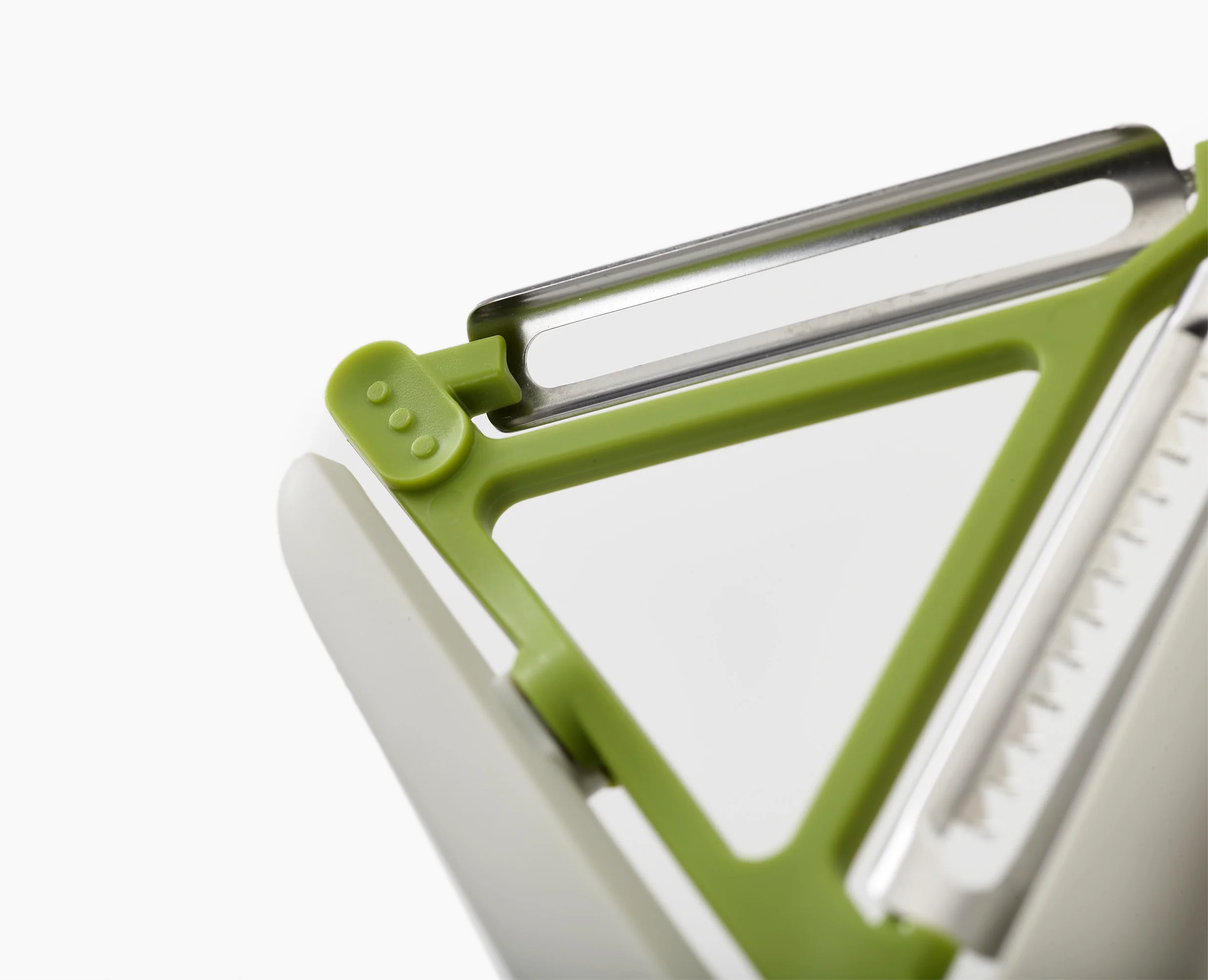 Joseph Joseph Switch 2-in-1 Peeler, White Green - Image 8