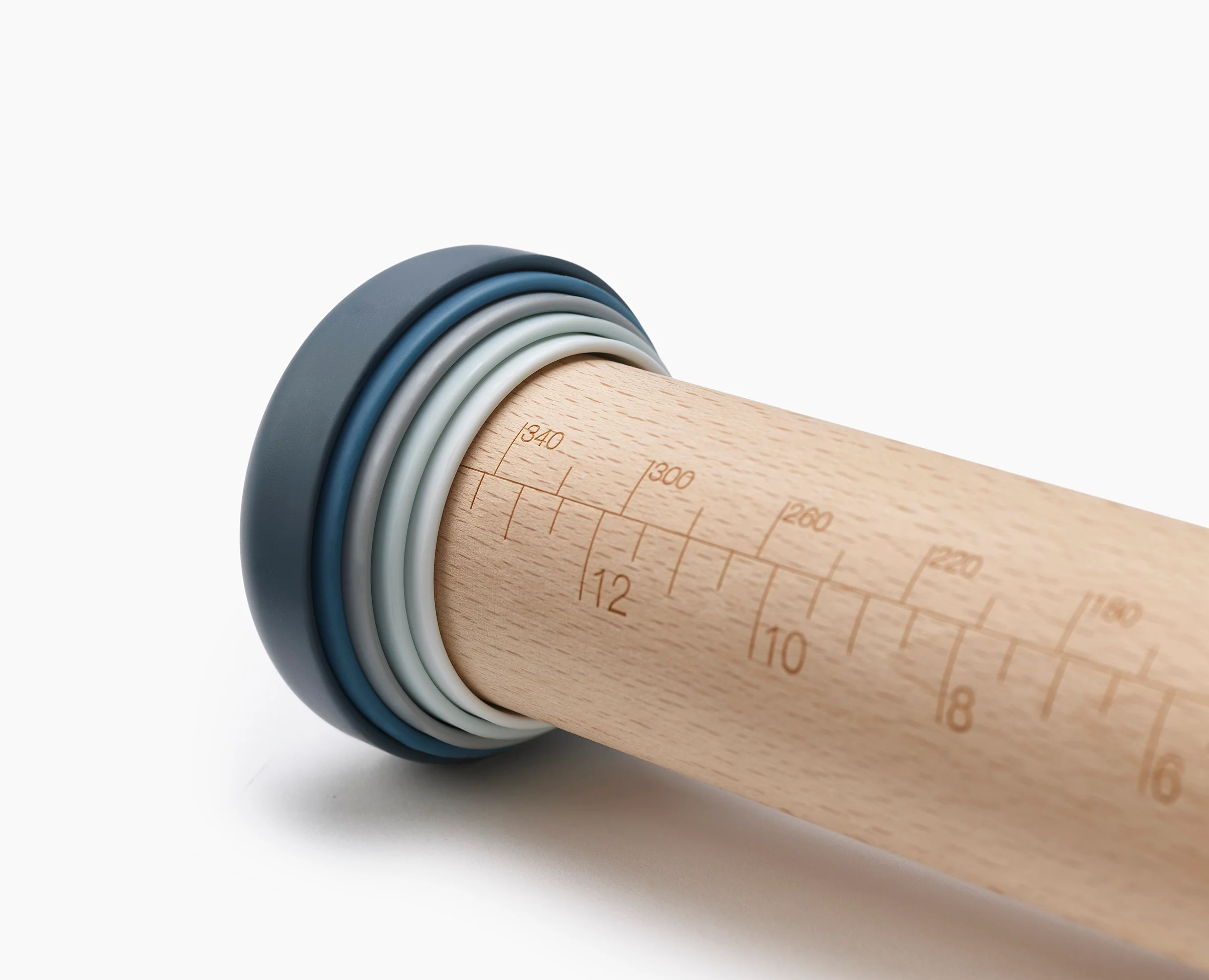Joseph Joseph Rolling Pin, Wood Blue - Image 6