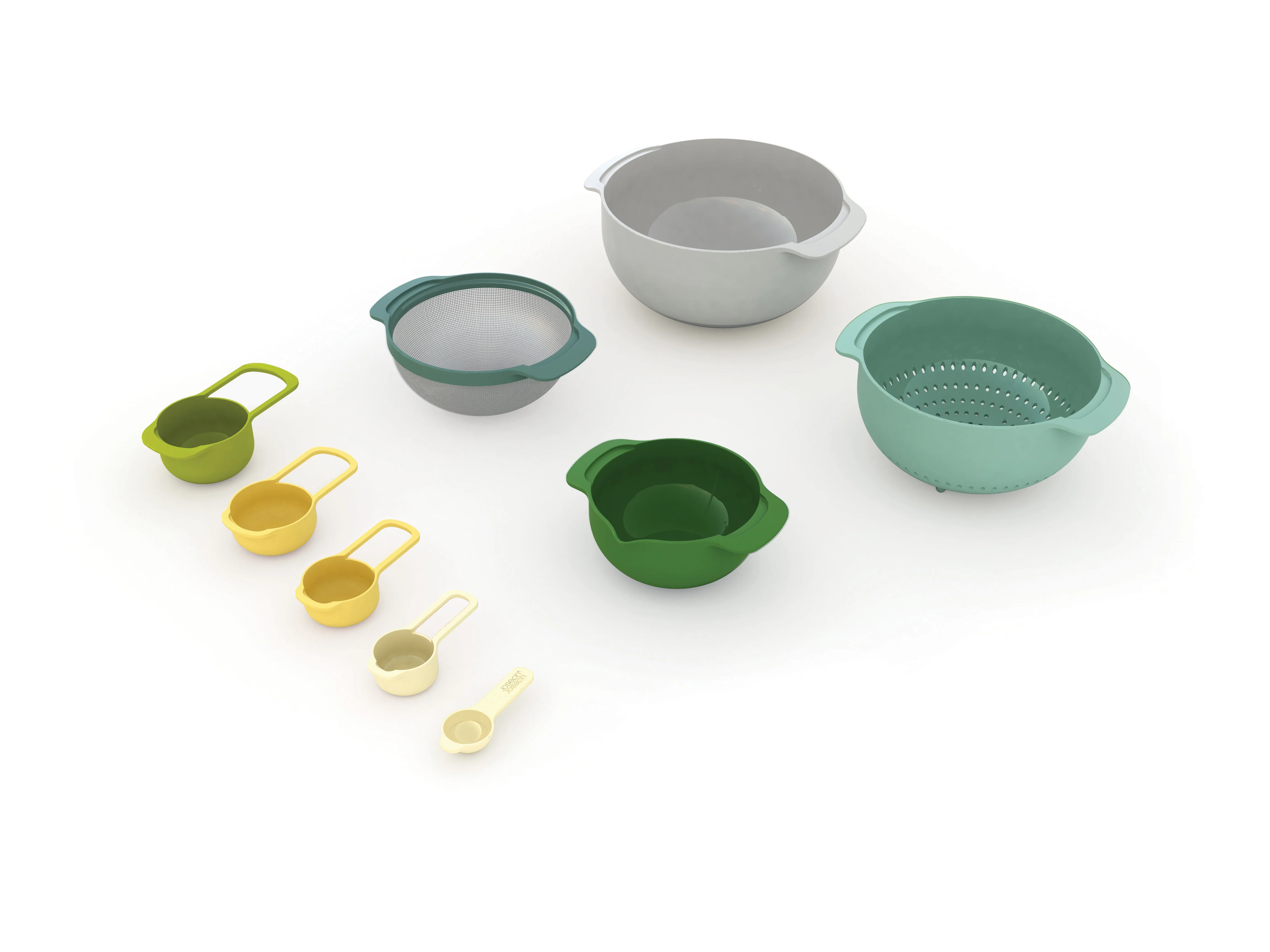 Joseph Joseph Nest 9 Plus Mixing Bowl, Multicolour - Image 6