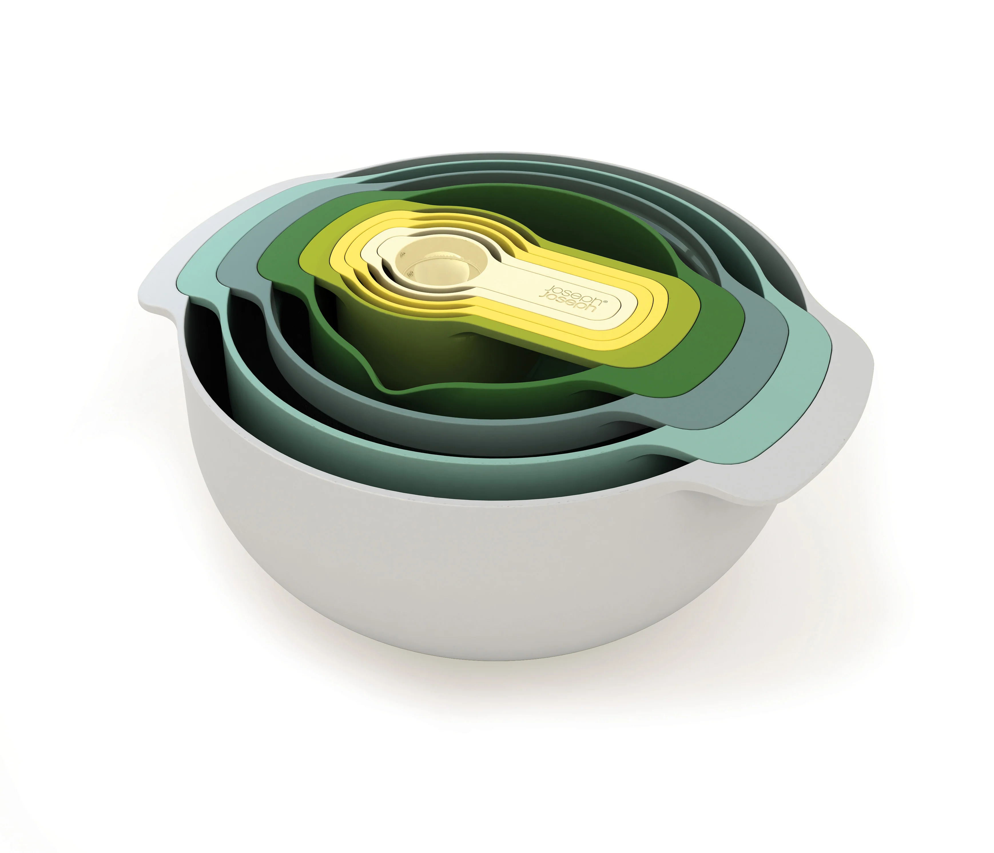 Joseph Joseph Nest 9 Plus Mixing Bowl, Multicolour - Image 8