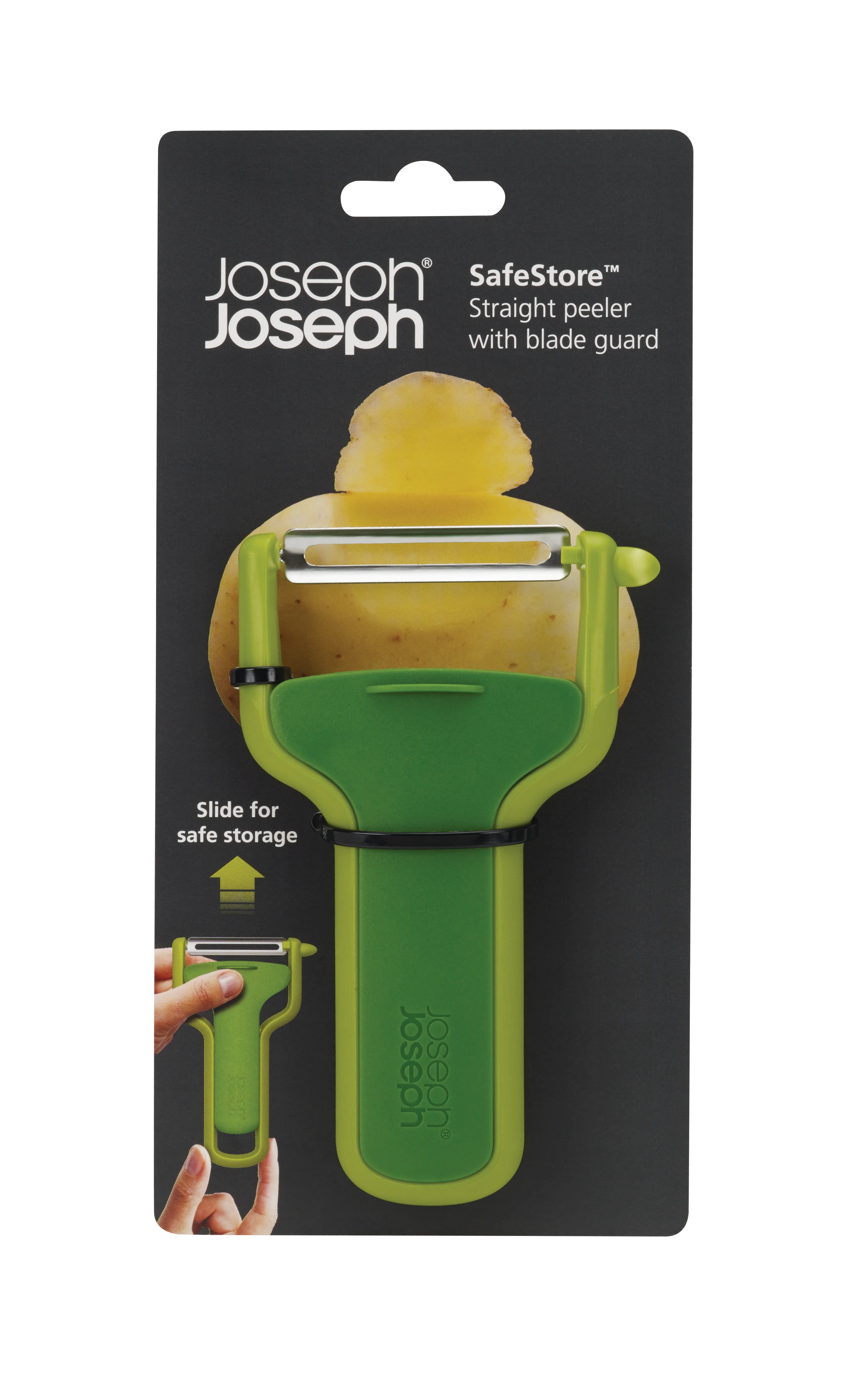 Joseph Joseph Safestore Protection Supported Peeler, Green - Image 3