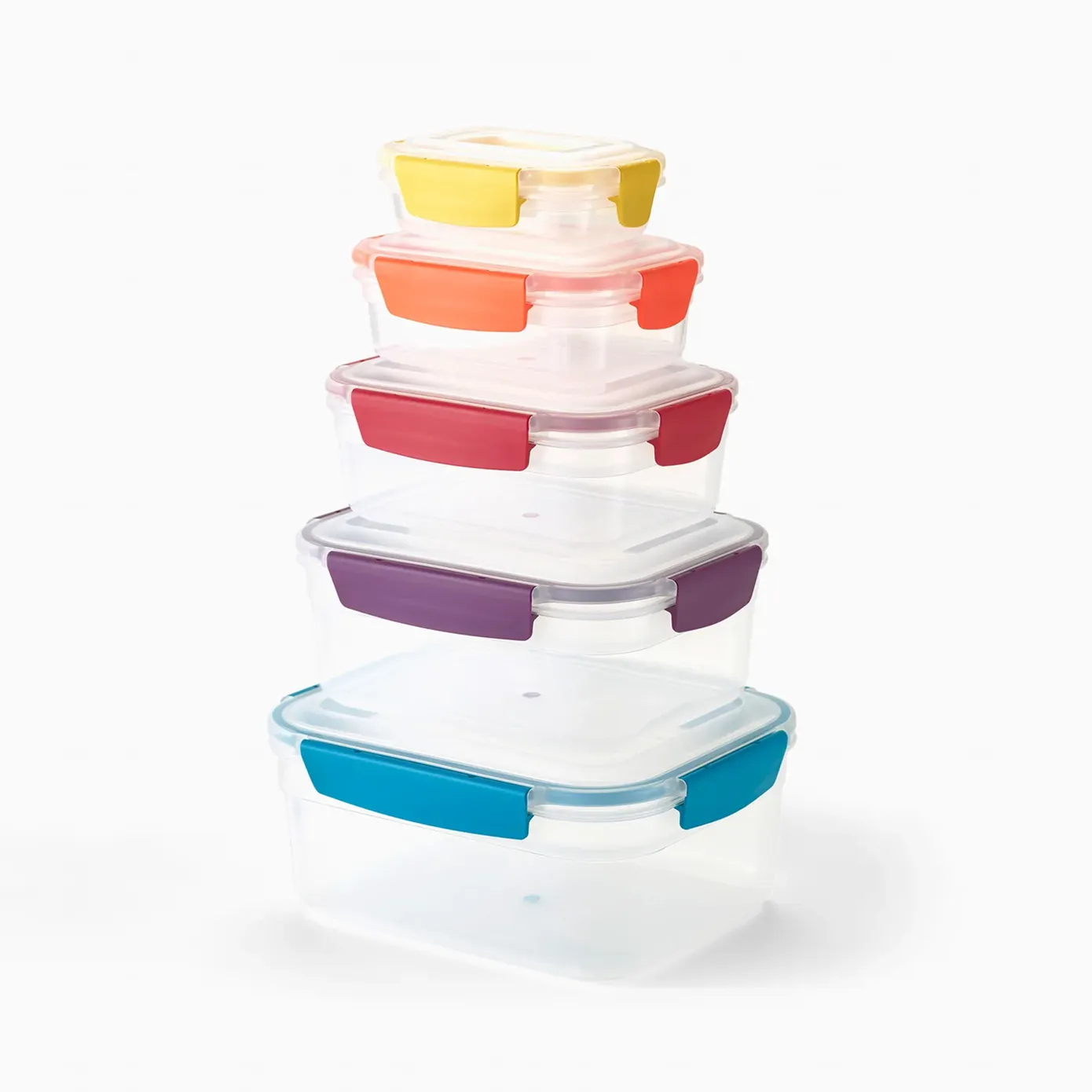 Joseph Joseph Nest Lock 5-piece Container Set, Multi - Image 2