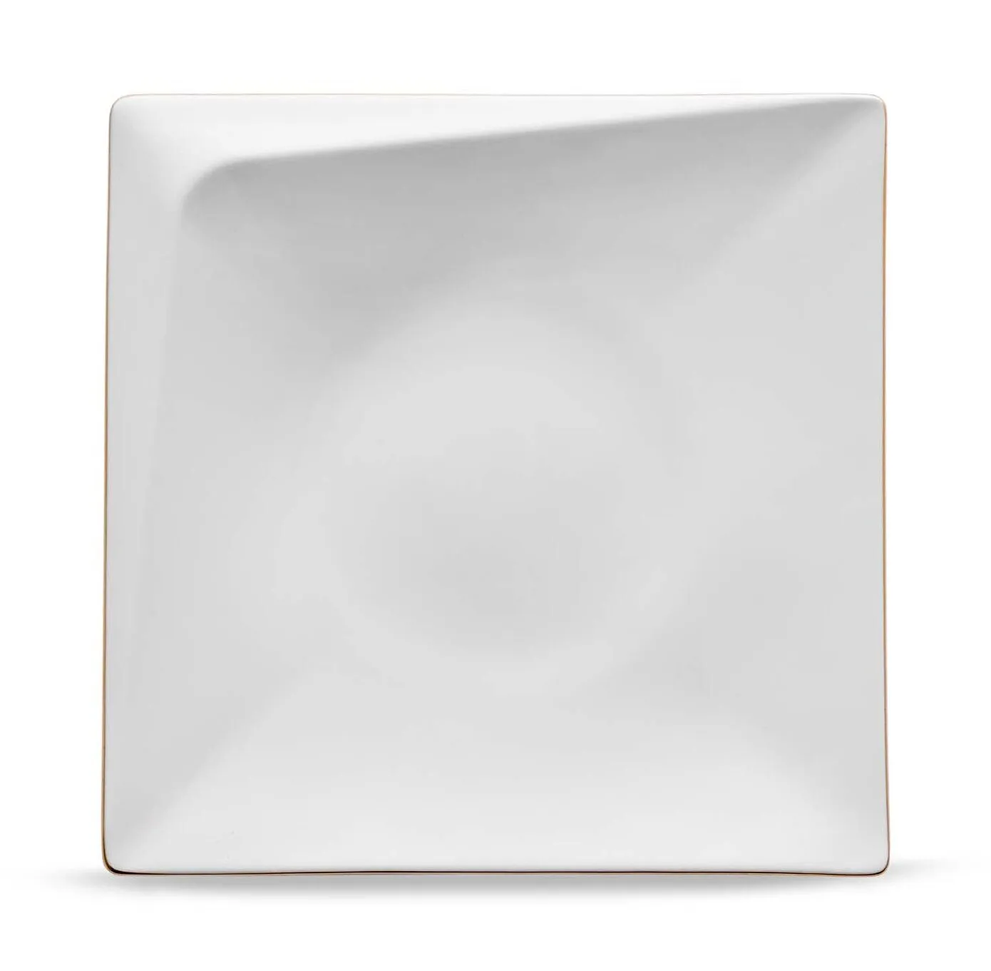 Jumbo Bone China Fold 58-Piece Dinner Set for 12 People, Gold - Image 14