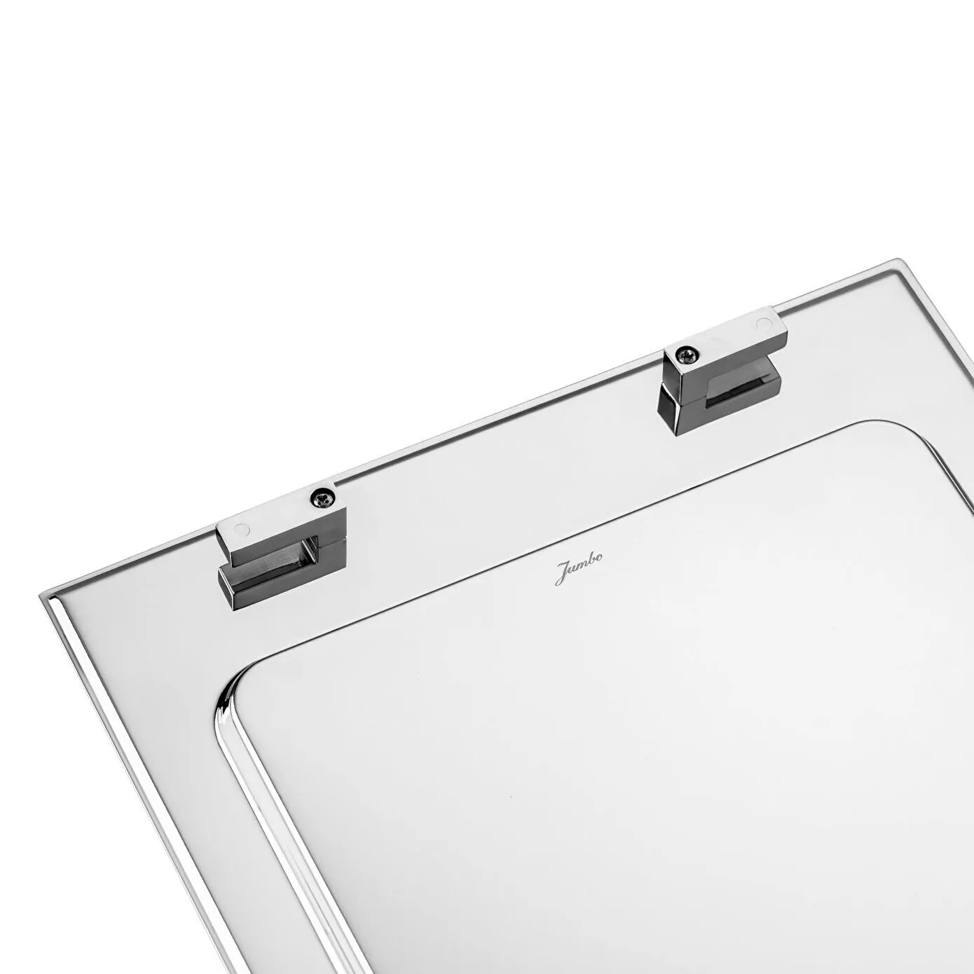 Jumbo New 9100 28-Piece Stainless Steel Square Tea Set, Silver - Image 9