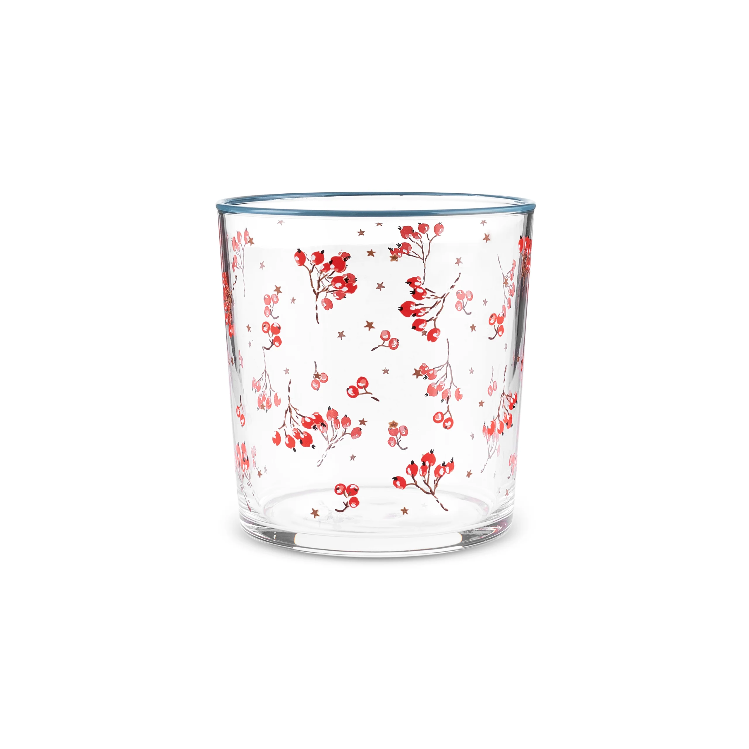 Karaca Home New Year Christmas 3-Piece Butcher's Broom Glass Tumbler Set, 380ml, Multi - Image 5