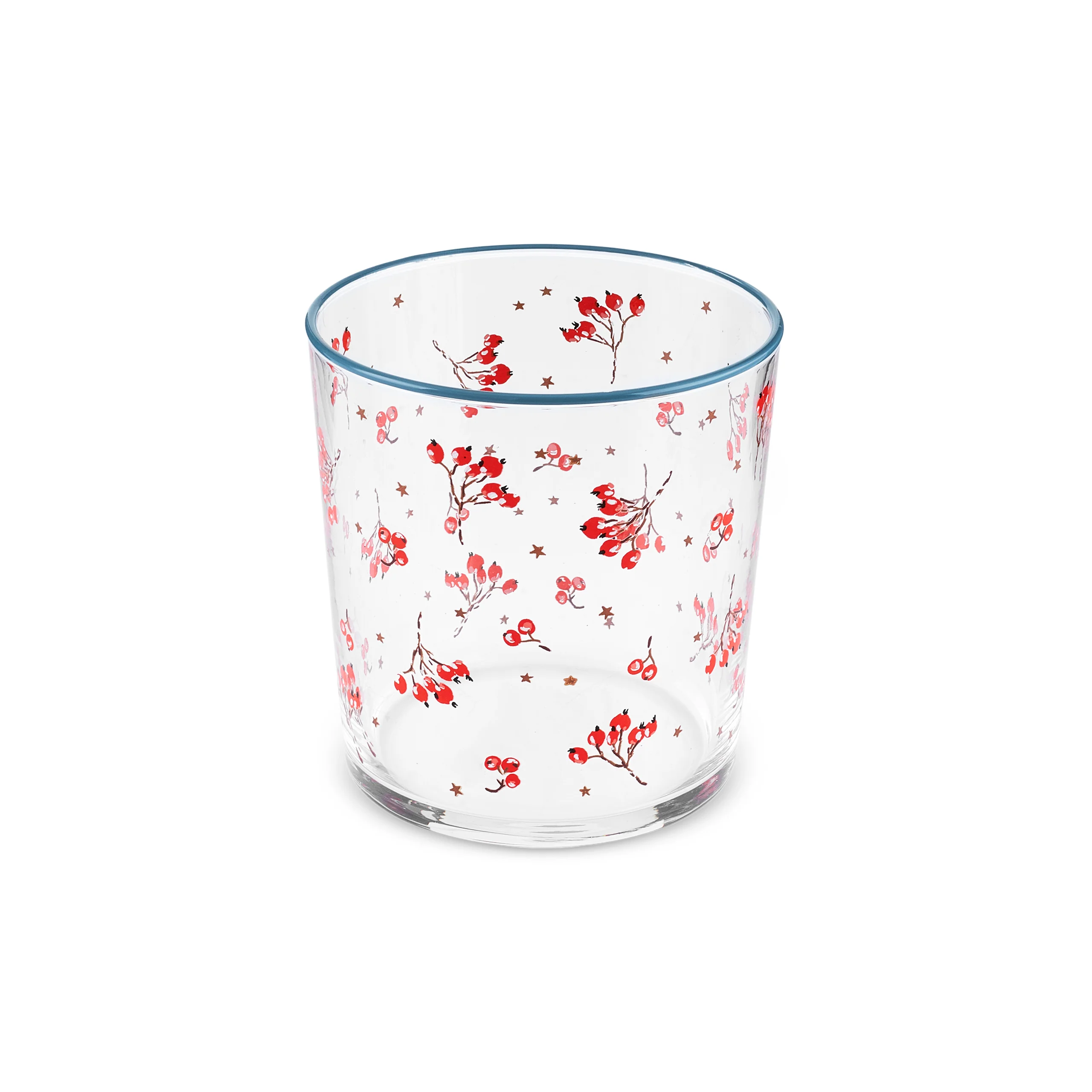 Karaca Home New Year Christmas 3-Piece Butcher's Broom Glass Tumbler Set, 380ml, Multi - Image 6