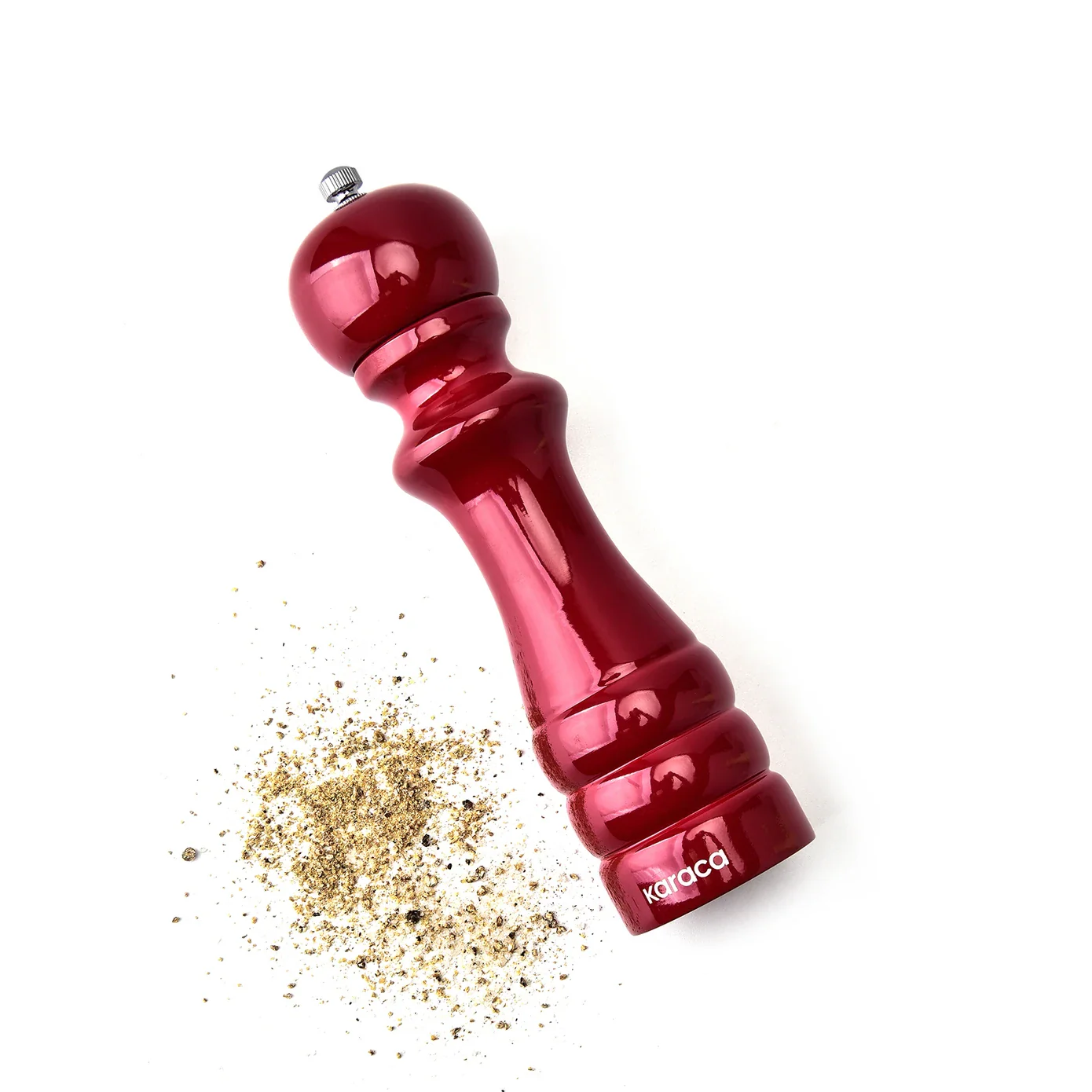 Karaca African Spice Grinder, 20cm, Burgundy - Image 4